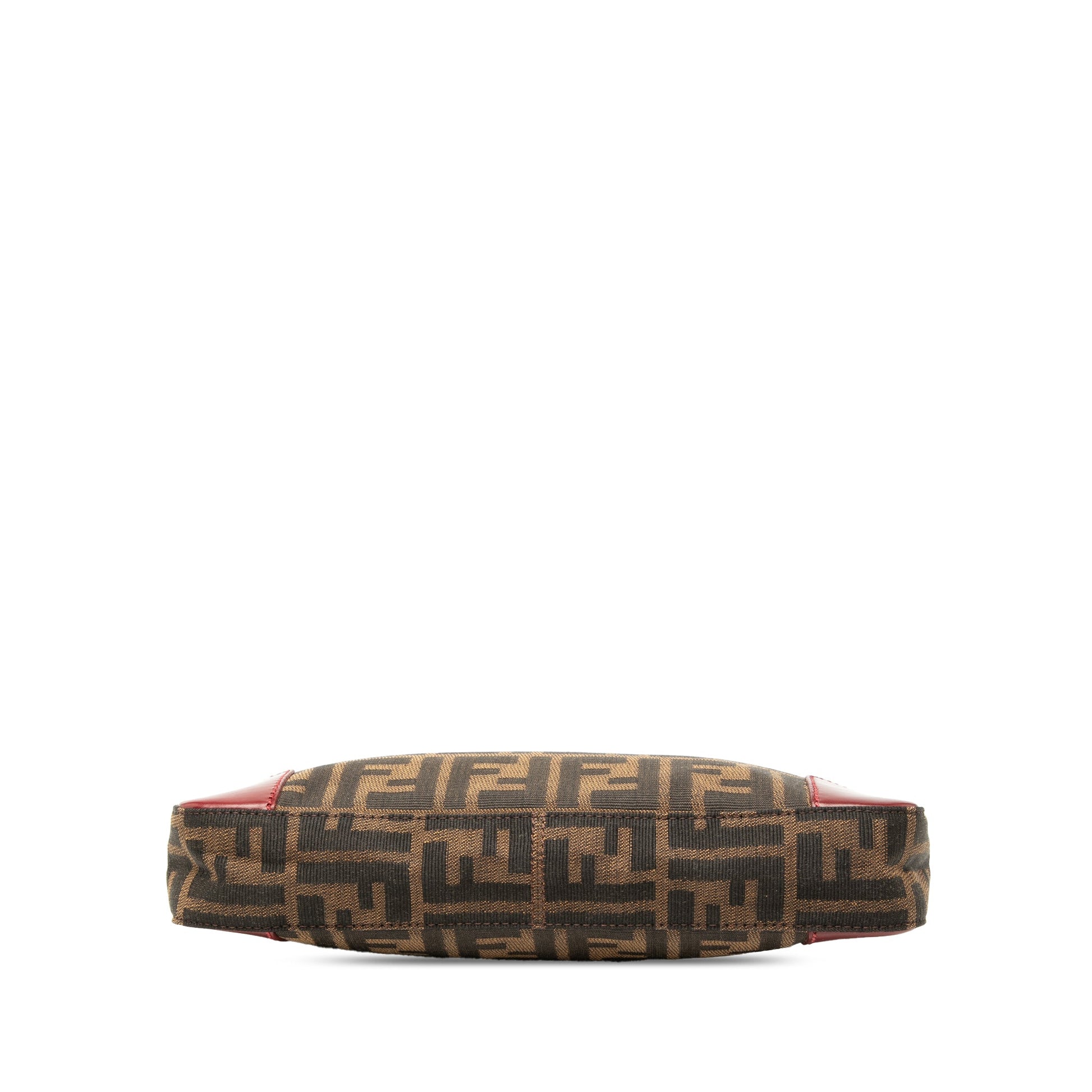 Fendi Zucca Canvas Shoulder Bag