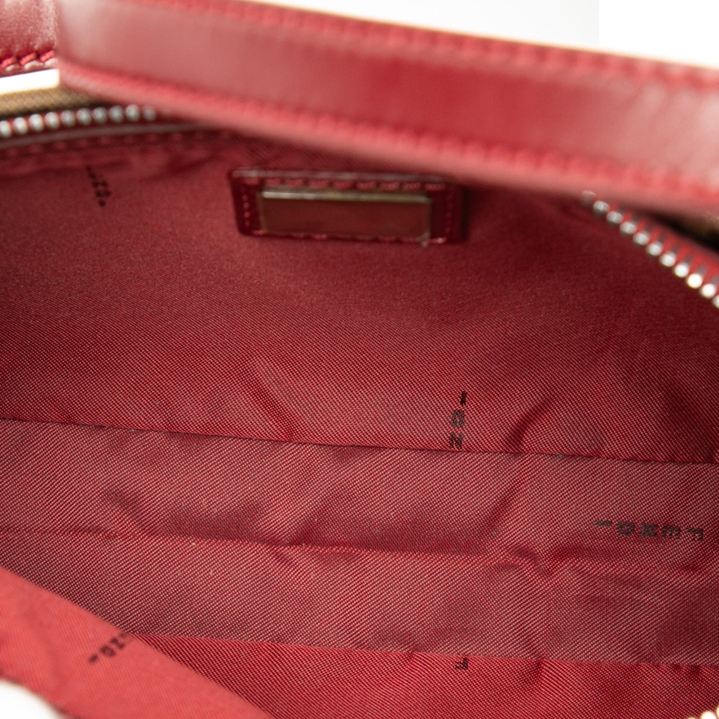 Fendi Zucca Canvas Shoulder Bag