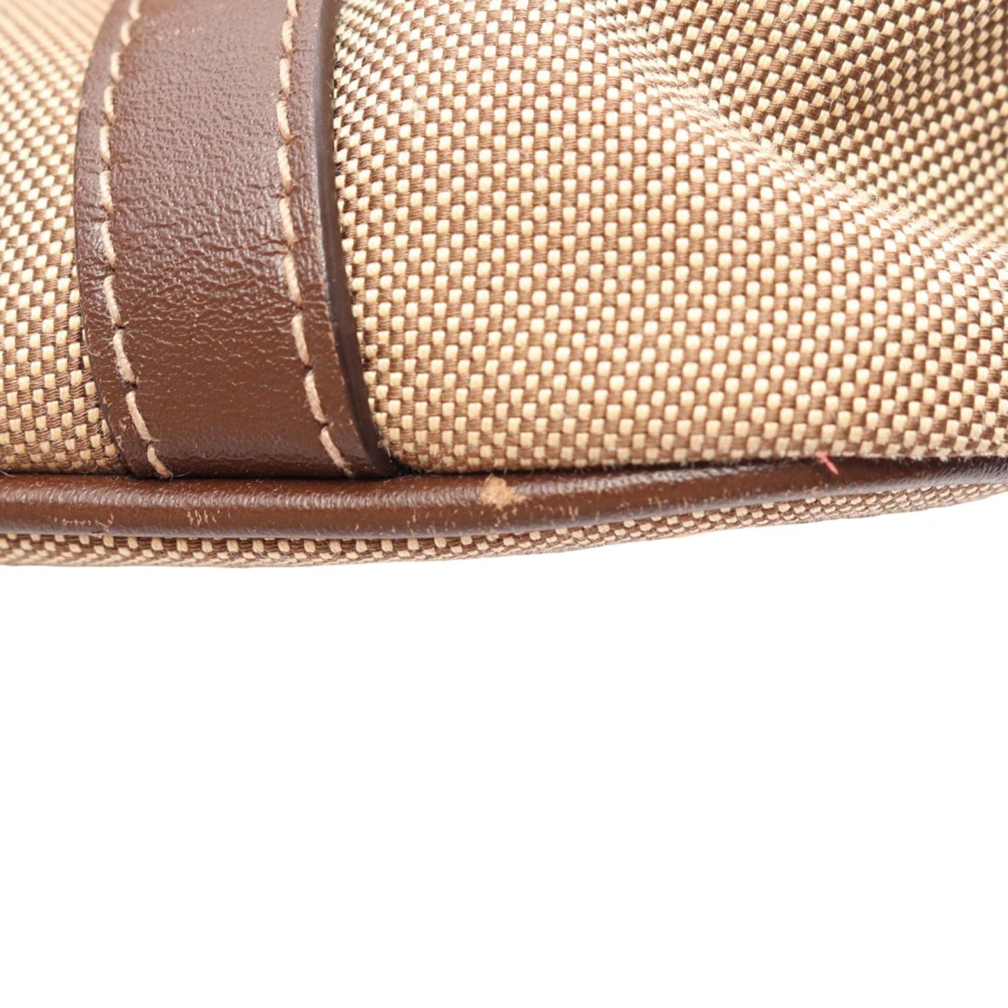 Prada Canvas Canapa Logo Bow Satchel