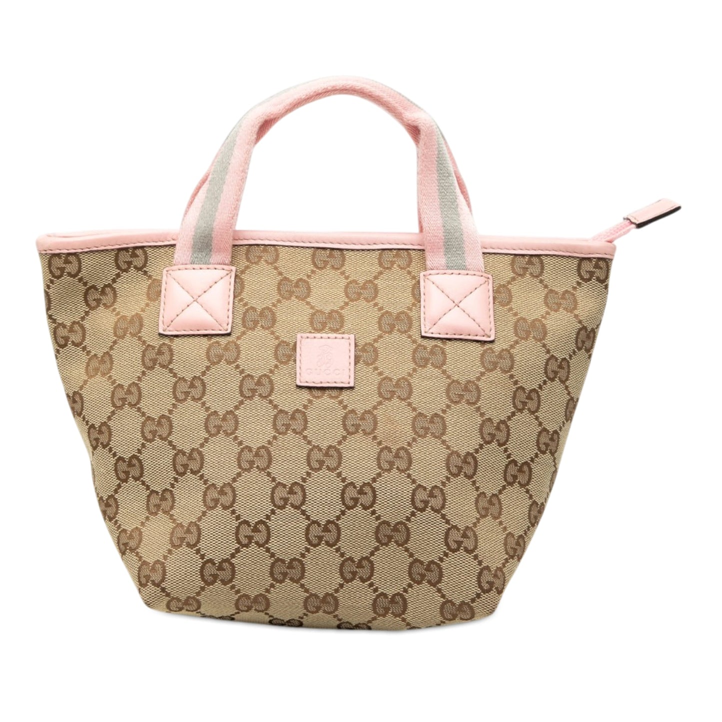 Gucci Childrens Mini GG Canvas Web Handbag