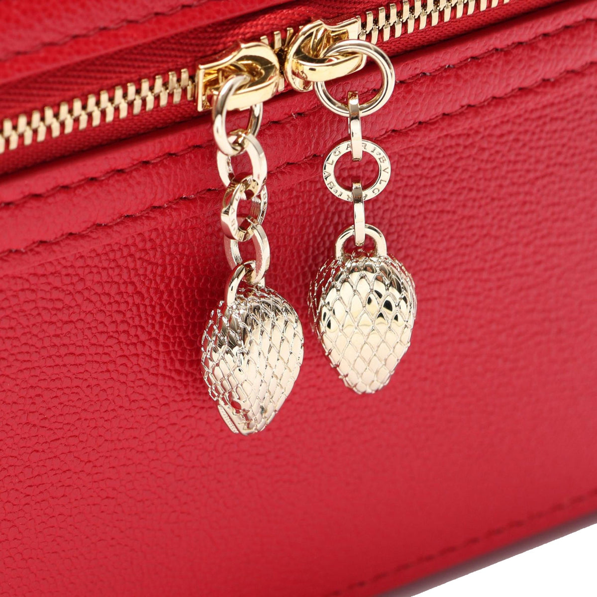 Bvlgari Leather Serpenti Forever Vanity Bag