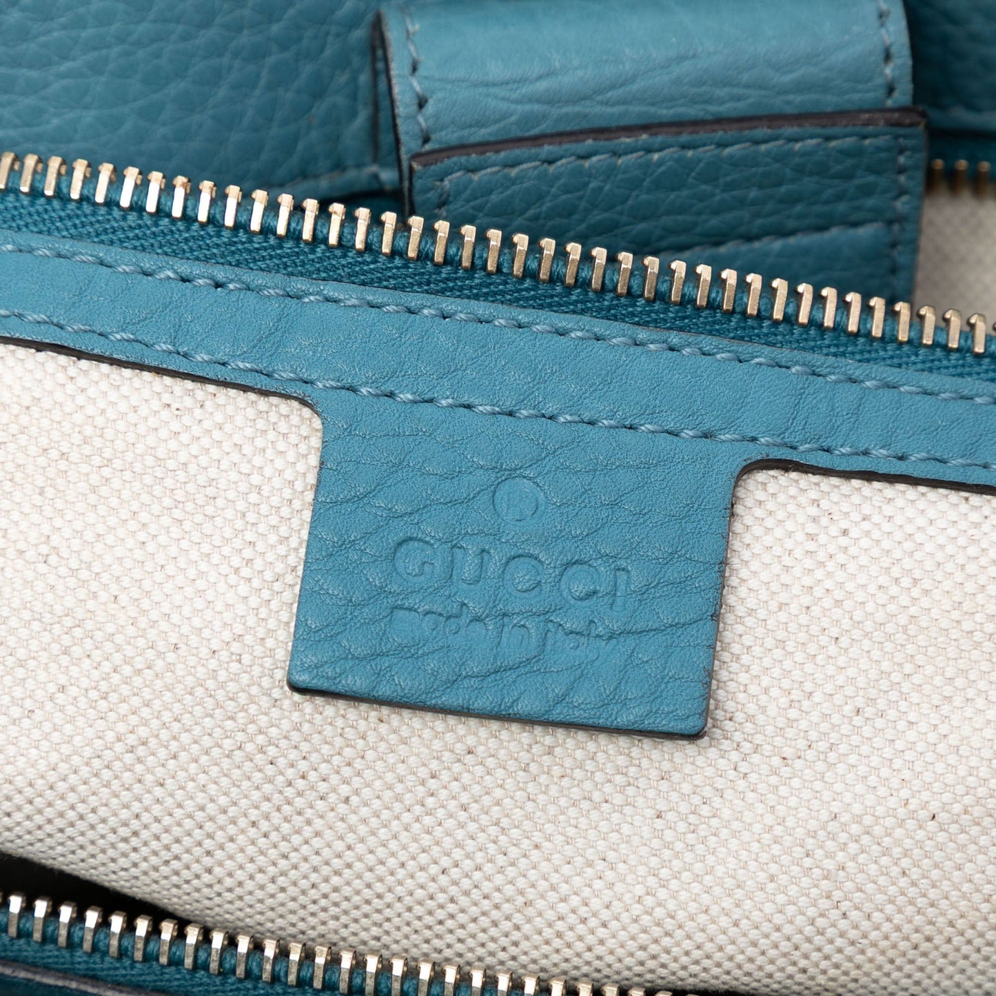 Gucci Medium Calfskin Bamboo Shopper Satchel