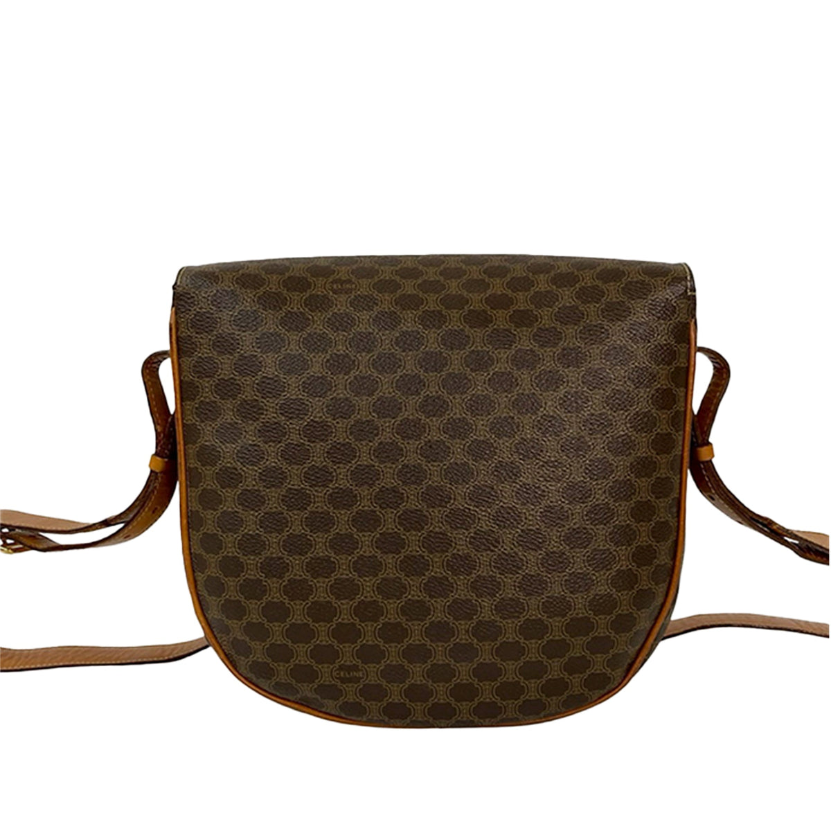 Celine Macadam Coated Canvas Crossbody