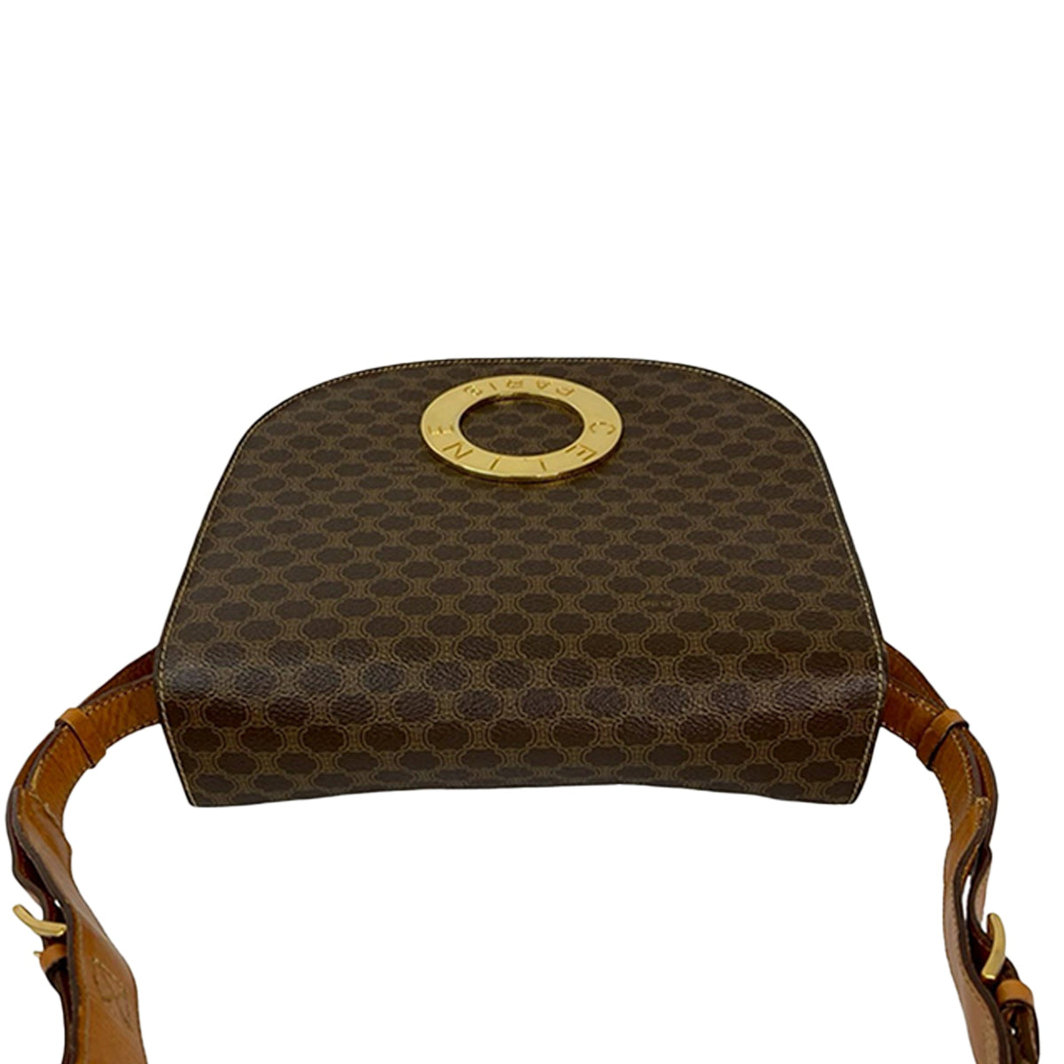 Celine Macadam Coated Canvas Crossbody