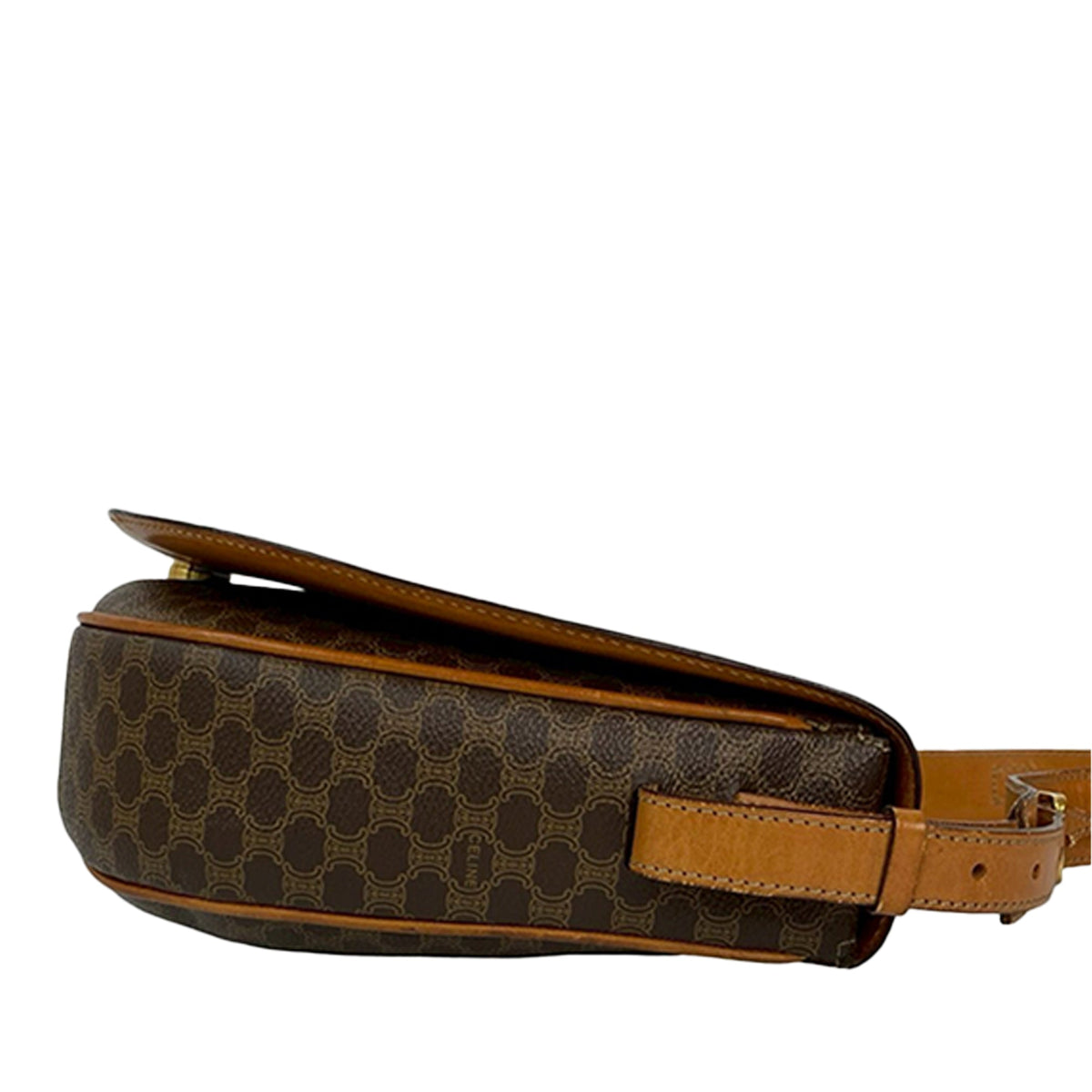 Celine Macadam Coated Canvas Crossbody