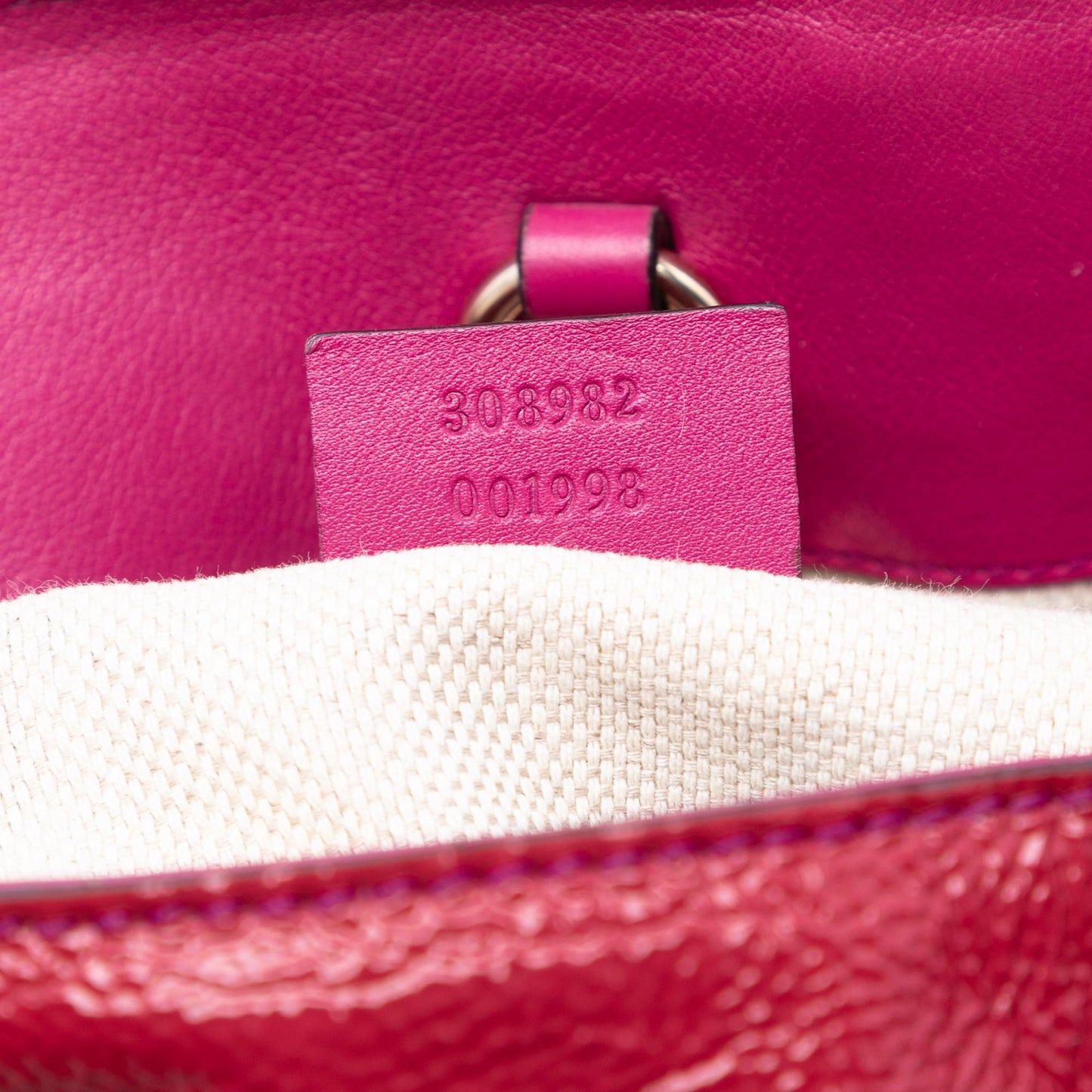Medium Patent Soho Chain Tote