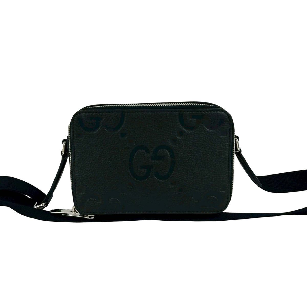 Gucci Mini Jumbo GG Embossed Messenger Bag