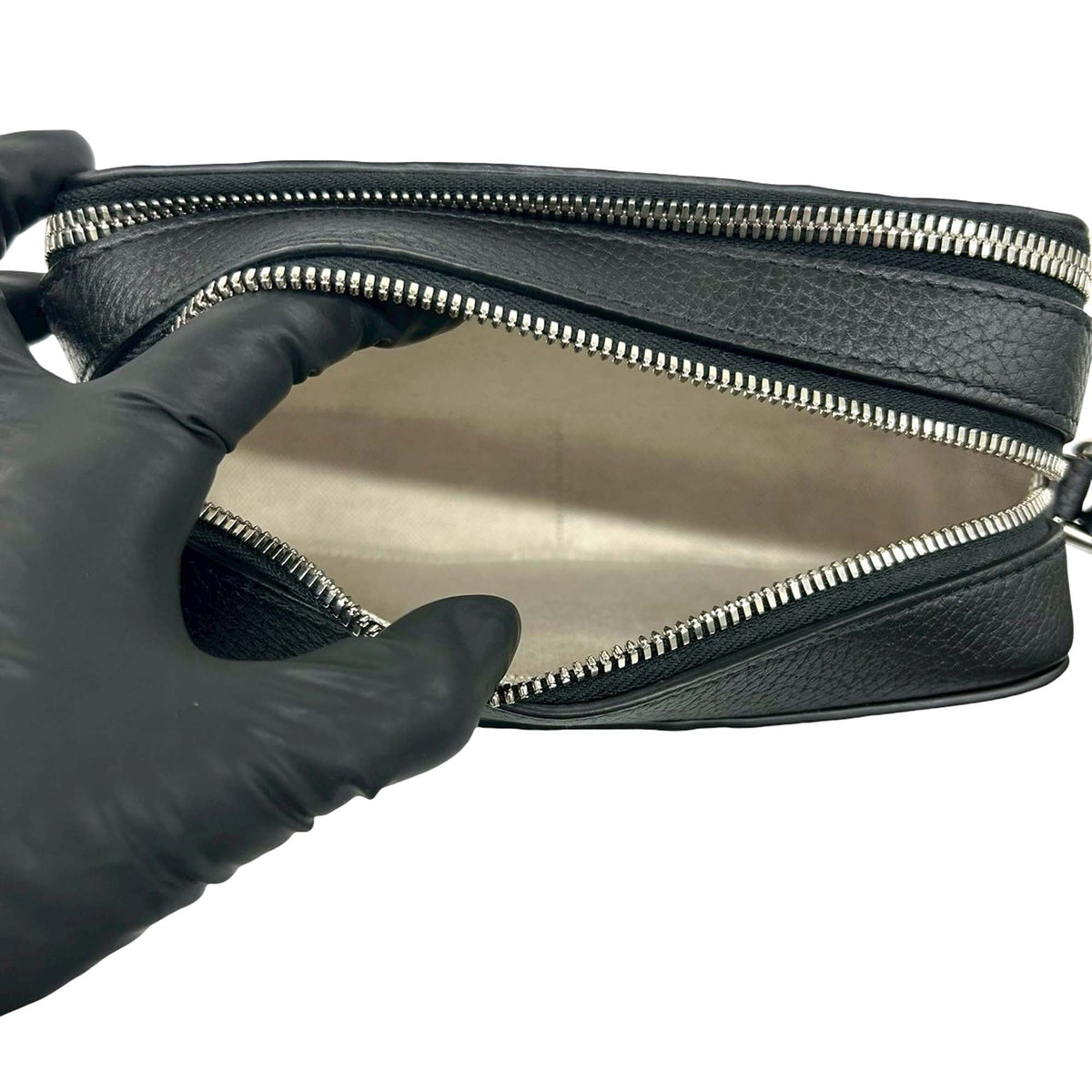 Gucci Mini Jumbo GG Embossed Messenger Bag