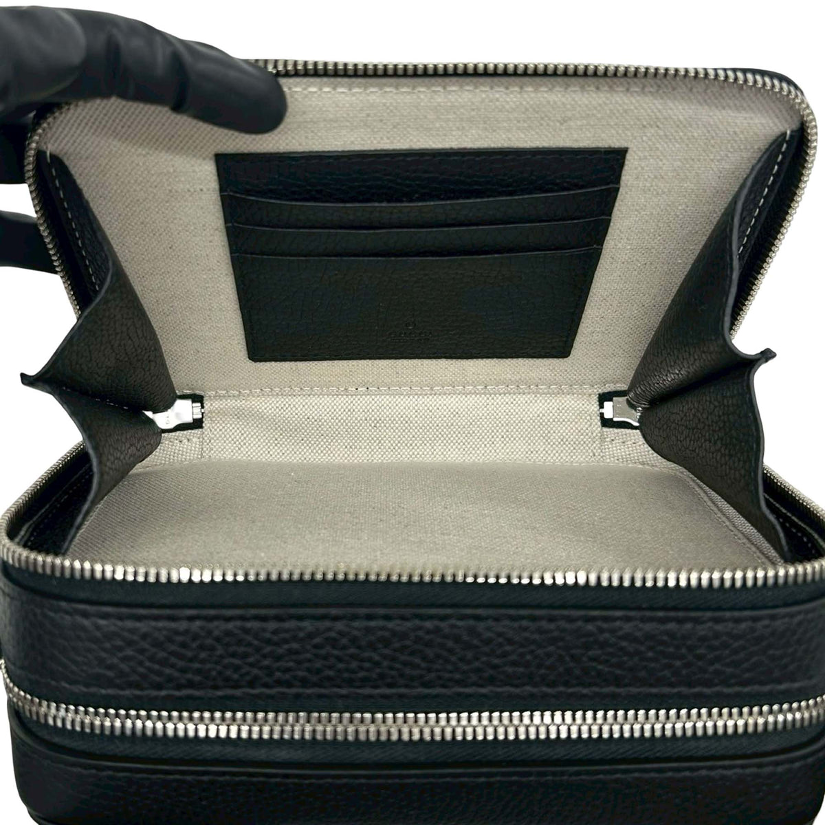 Gucci Mini Jumbo GG Embossed Messenger Bag