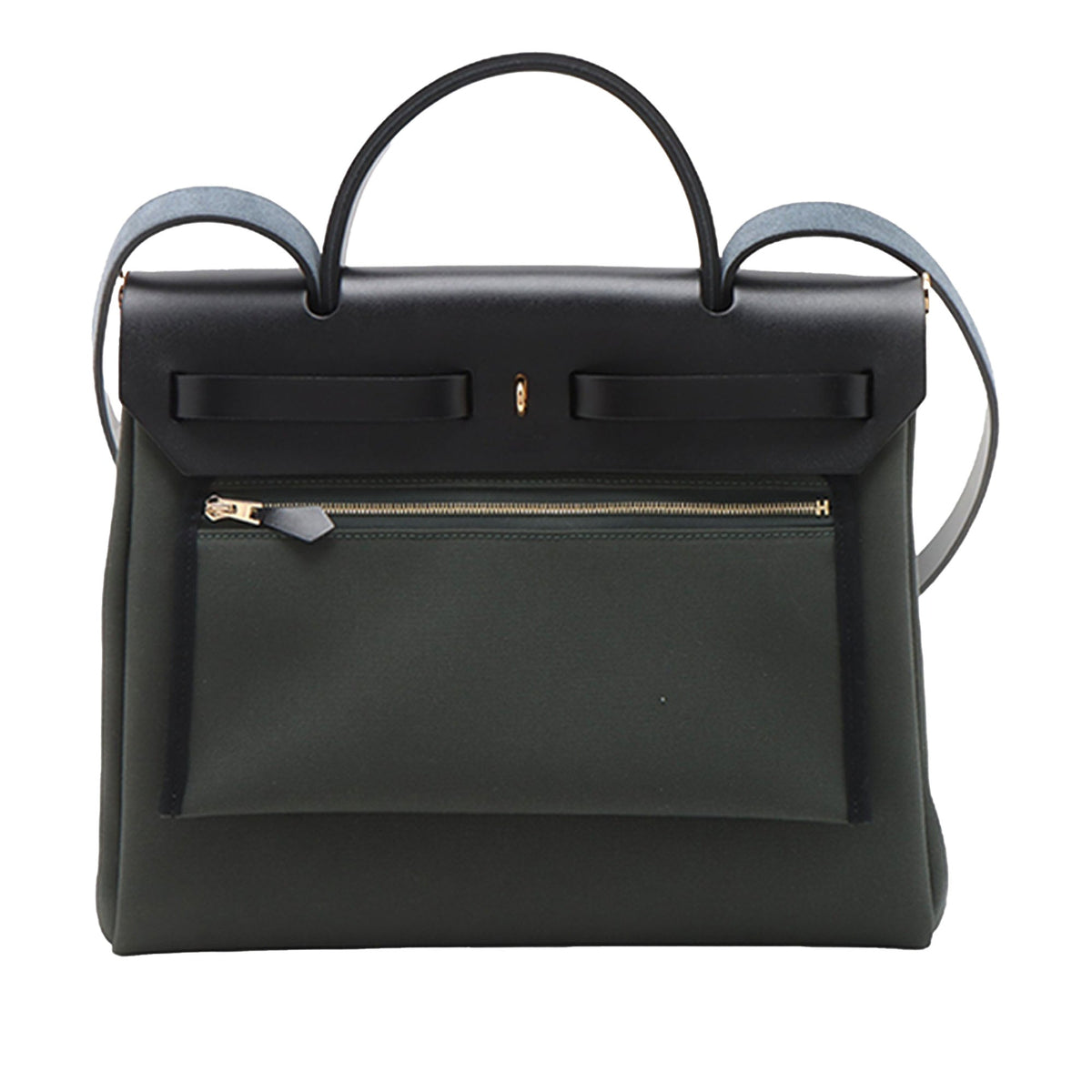 Hermès Toile Herbag Zip 31 — Brown