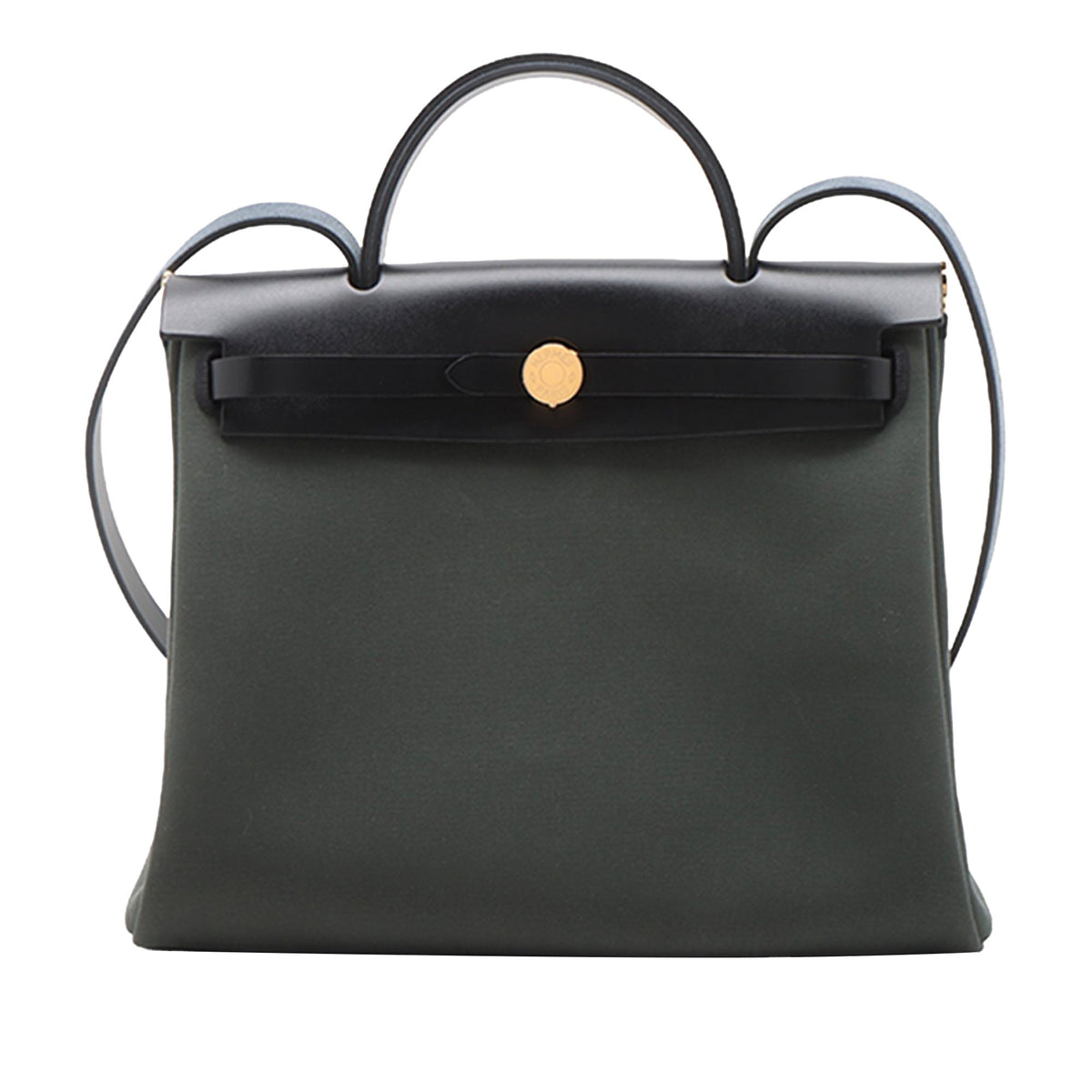 Hermès Toile Herbag Zip 31 — Brown