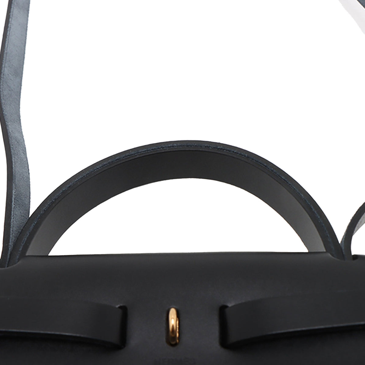 Hermès Toile Herbag Zip 31 — Brown