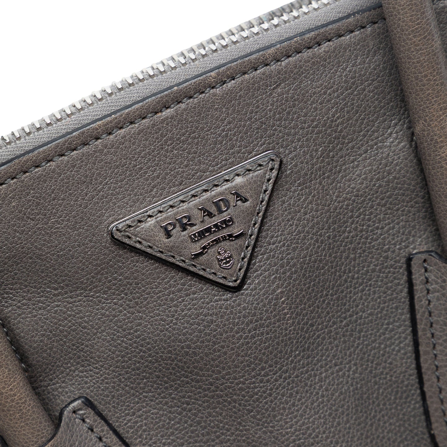 Small Glace Calf Twin Pocket Satchel