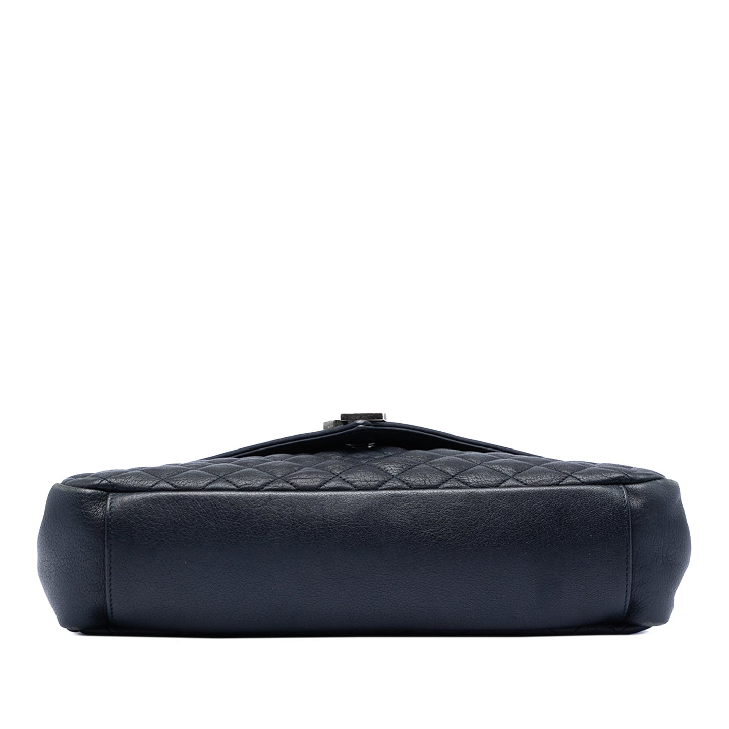 Saint Laurent Large Triquilt Sheepskin Monogram College Bag