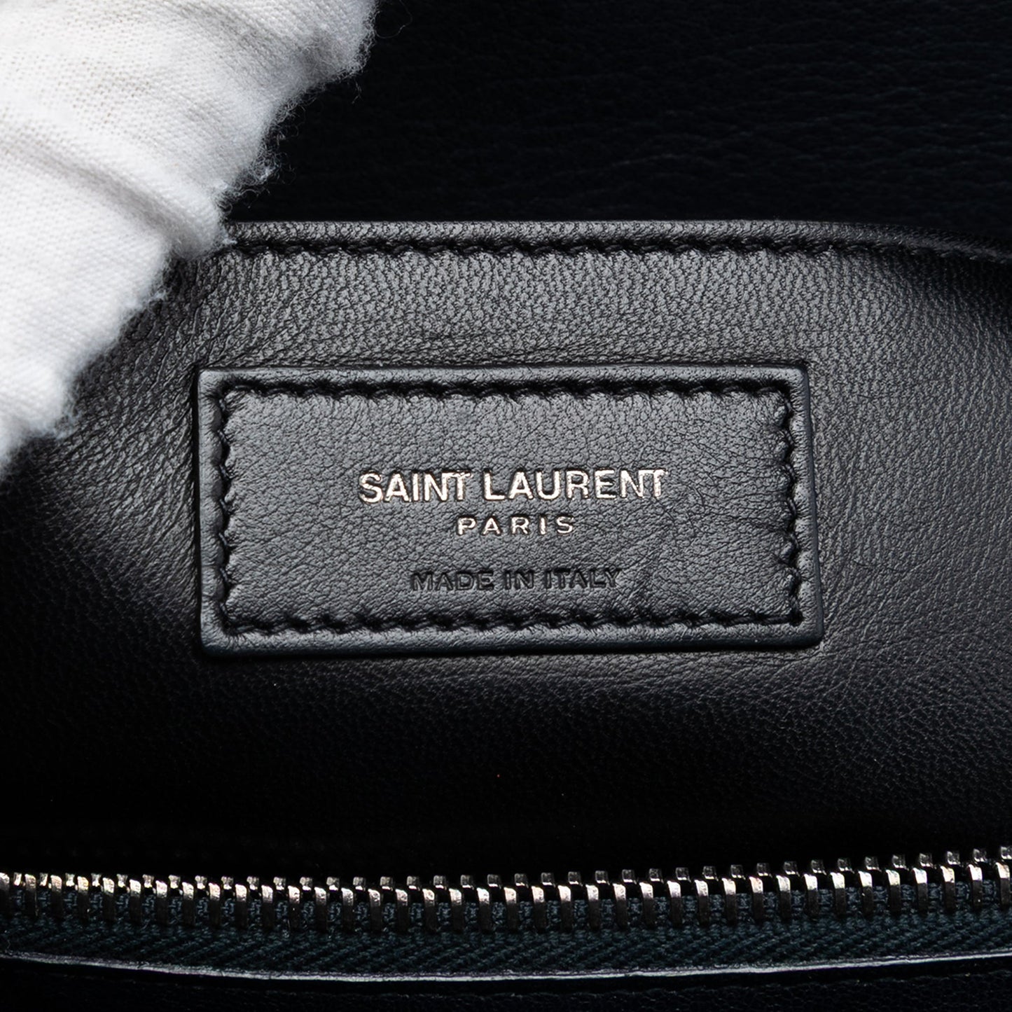 Saint Laurent Large Triquilt Sheepskin Monogram College Bag
