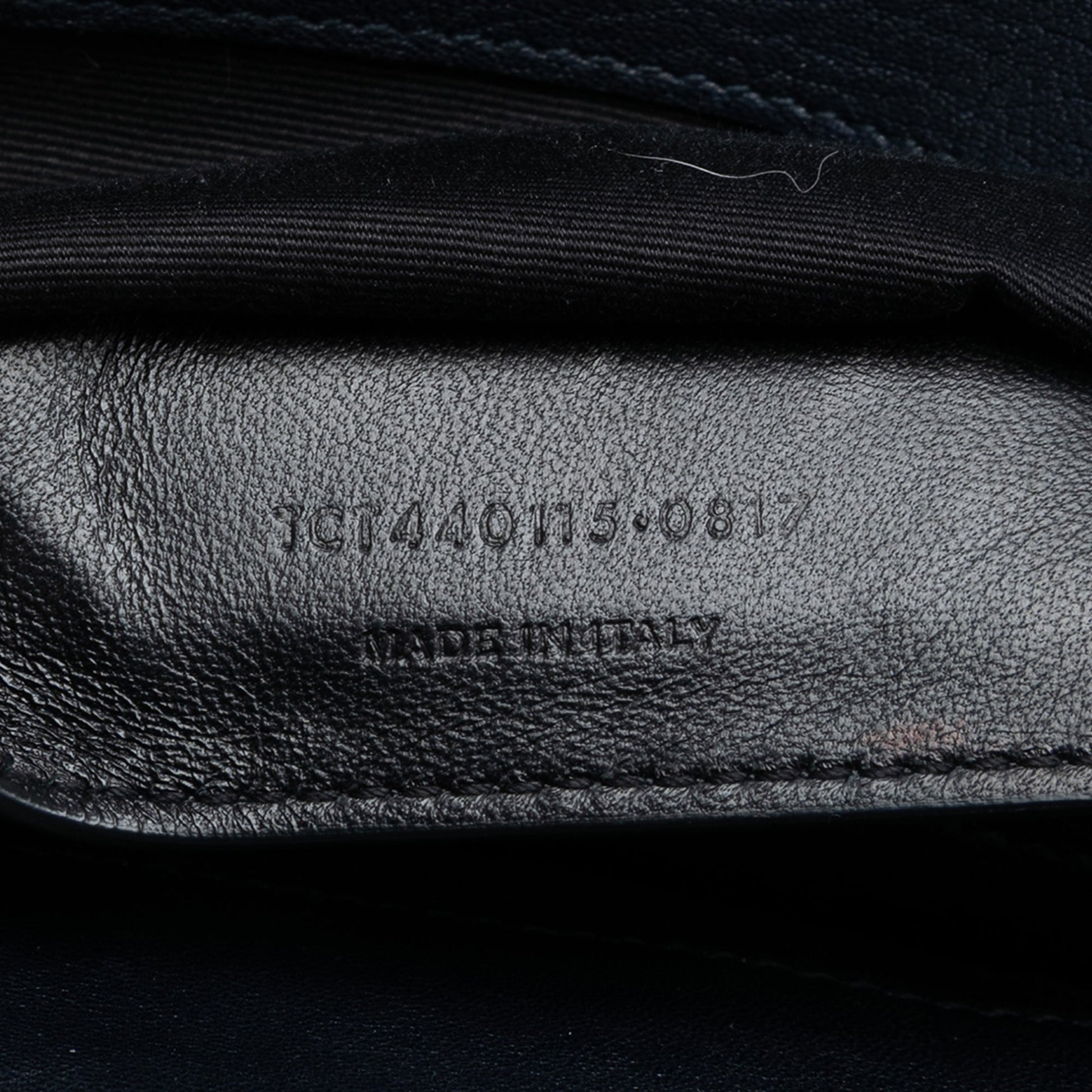 Saint Laurent Large Triquilt Sheepskin Monogram College Bag