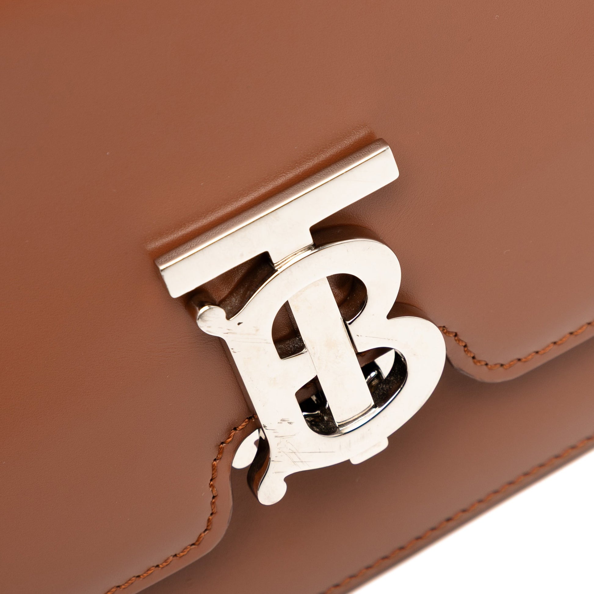 Burberry Small Smooth Calfskin TB Crossbody