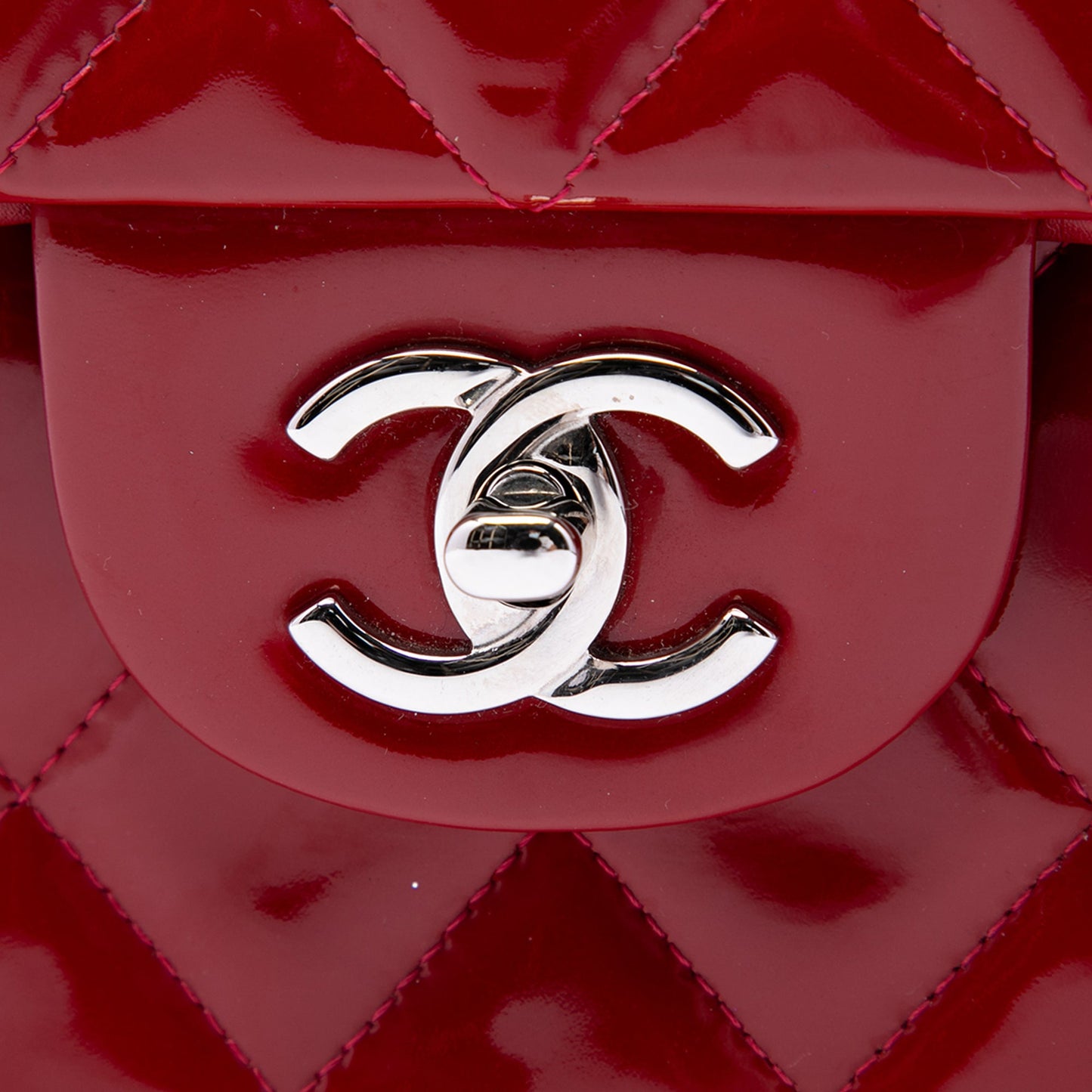 Chanel Jumbo Classic Patent Double Flap