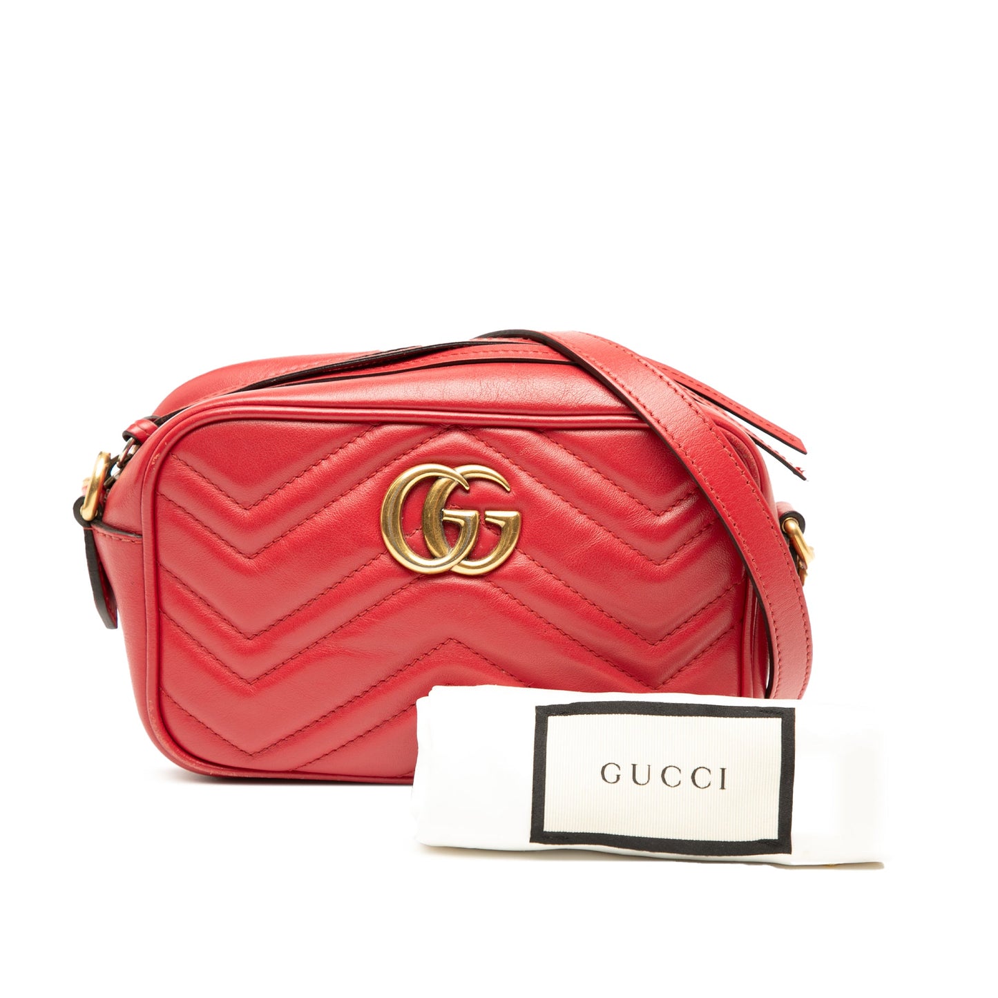 Gucci Mini GG Marmont Matelasse Leather Crossbody