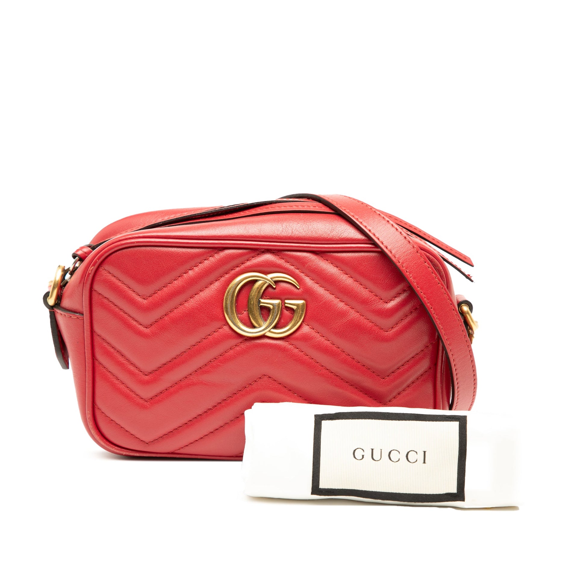 Gucci Mini GG Marmont Matelasse Leather Crossbody