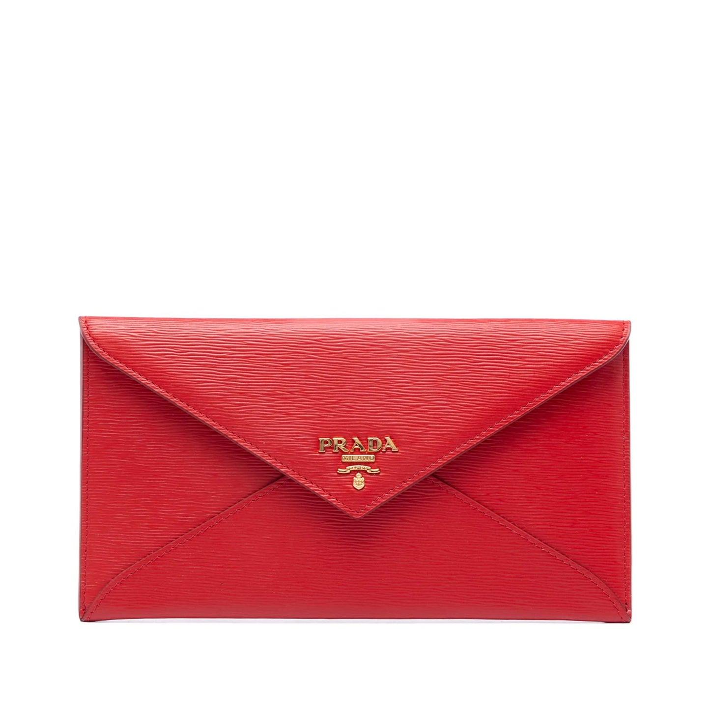 Prada Vitello Move Envelope Clutch