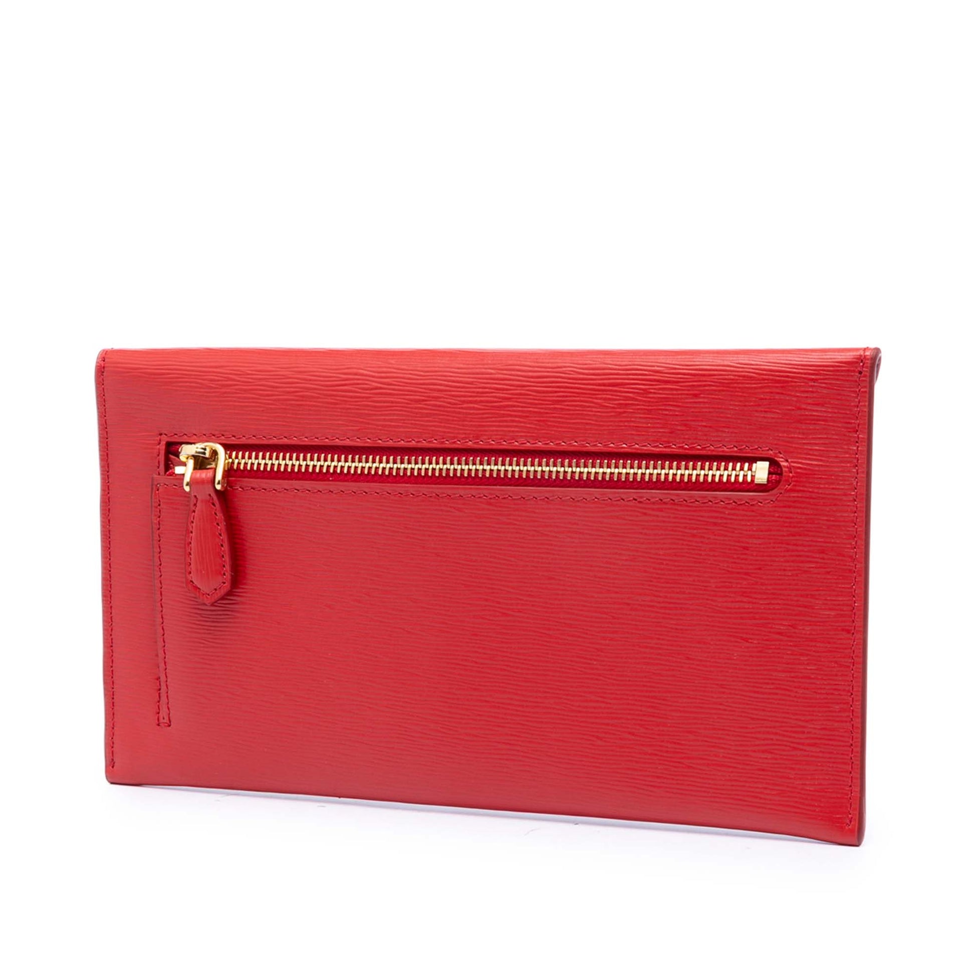 Prada Vitello Move Envelope Clutch
