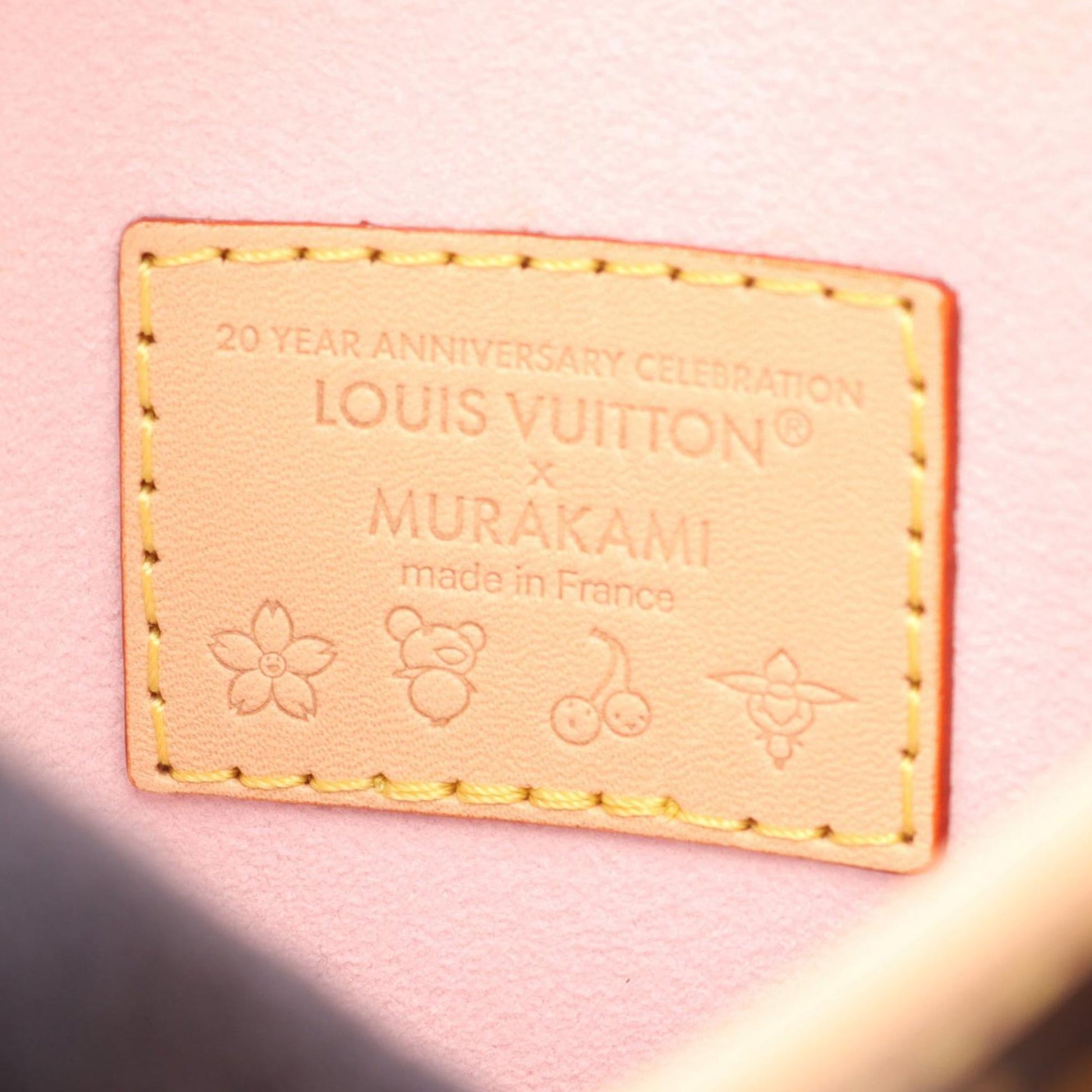 Louis Vuitton Takashi Murakami Monogram Cherry Blossom Nano Bucket