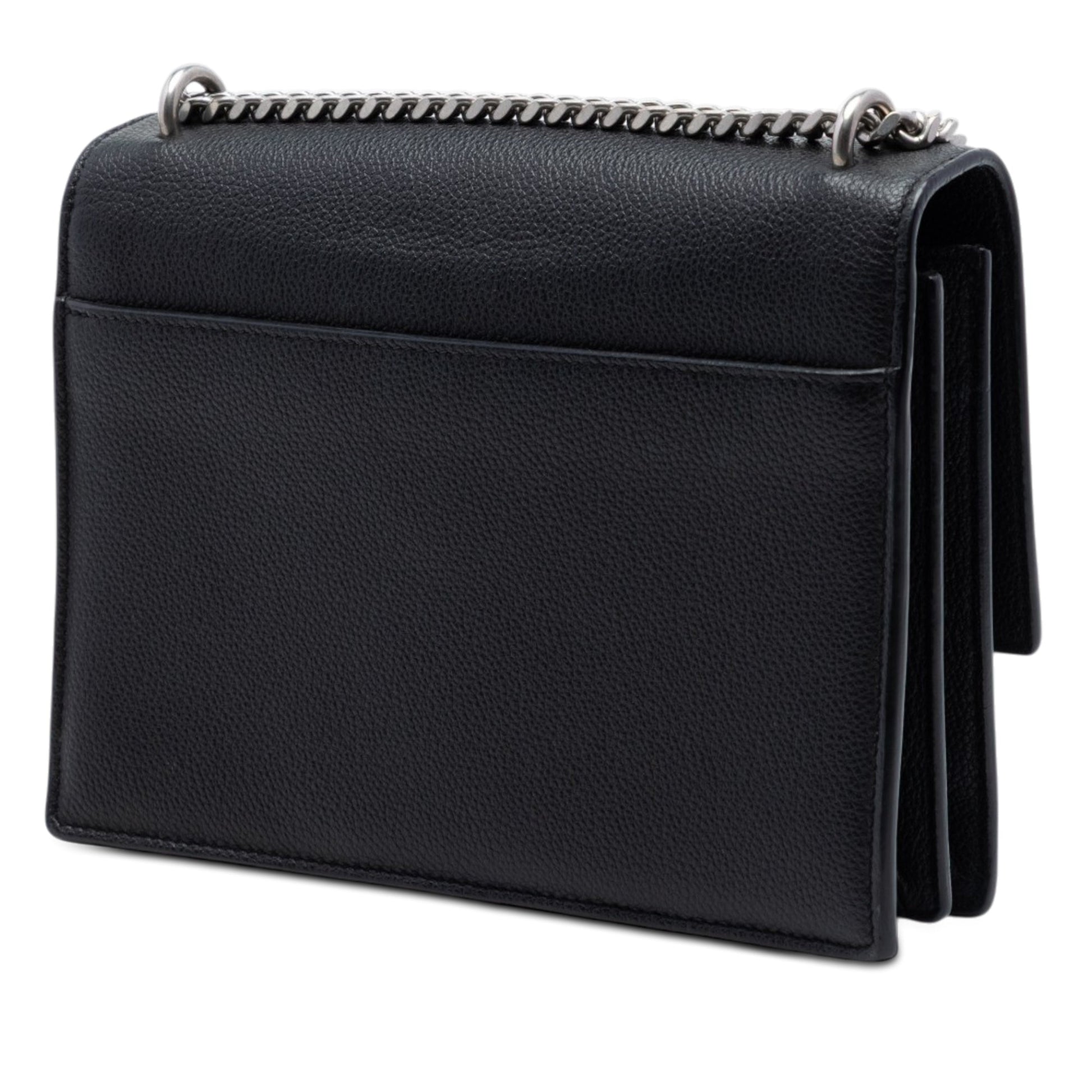 Saint Laurent Medium Grained Calfskin Monogram Sunset Crossbody