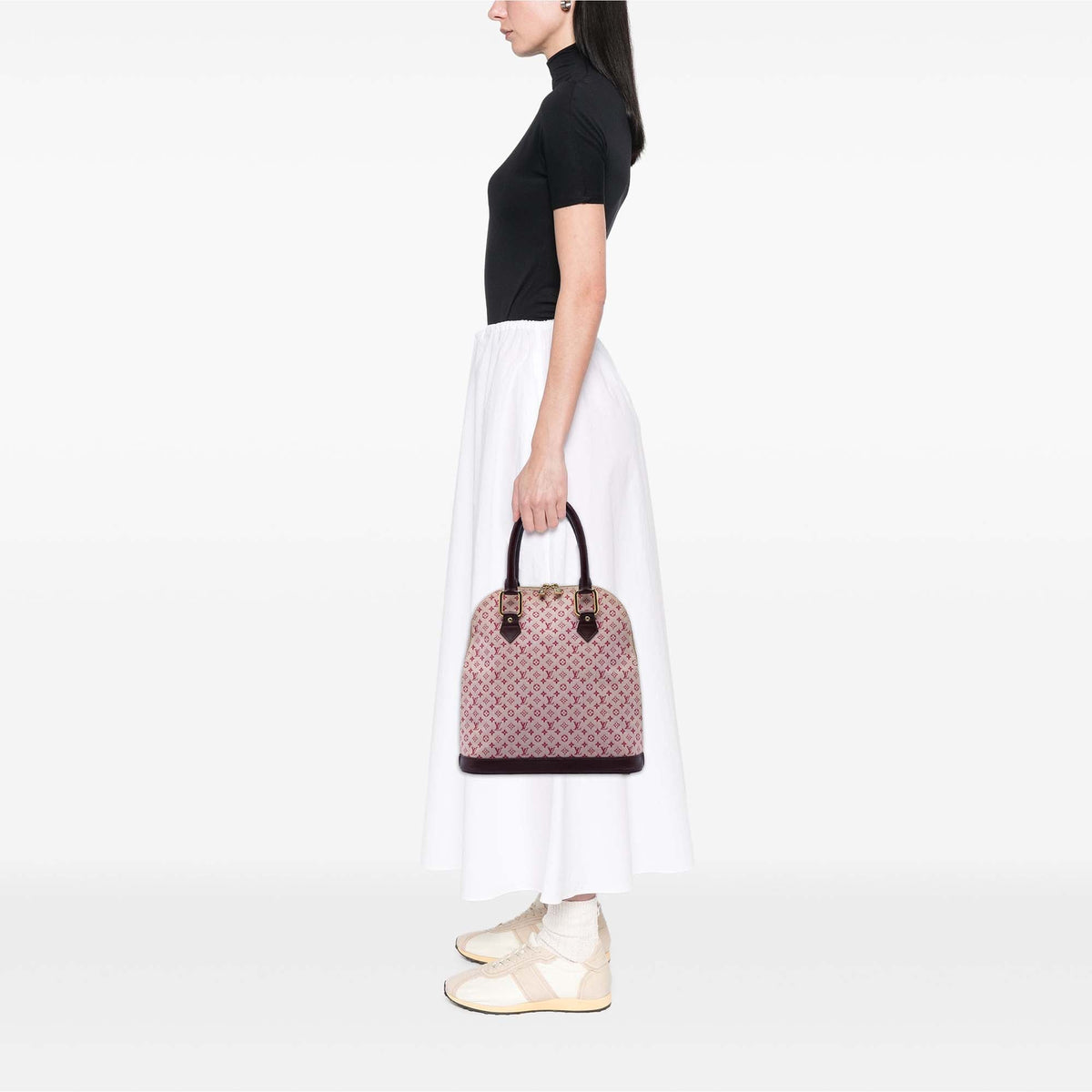 Louis Vuitton Monogram Mini Lin Alma Haut