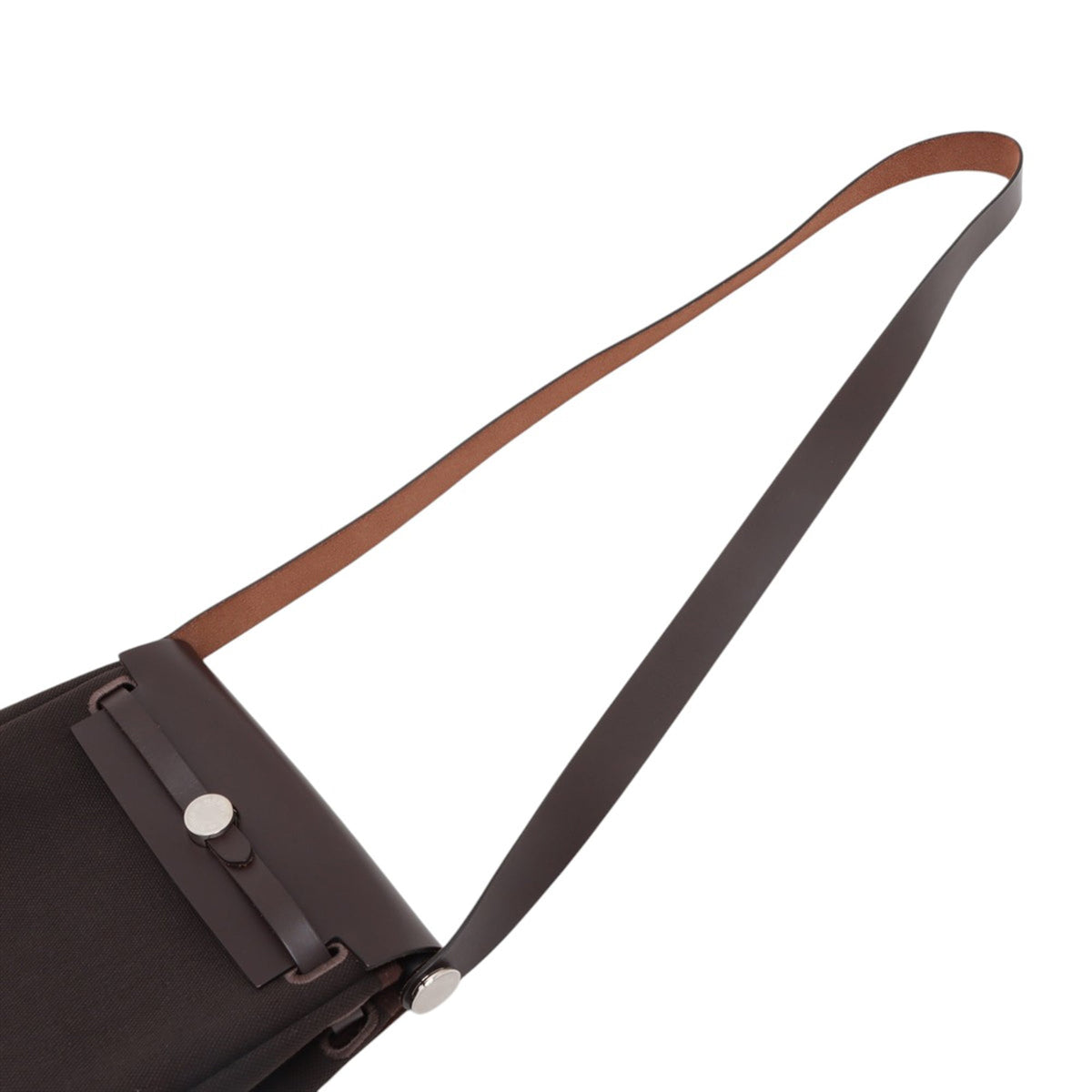 Hermès Military Toile and Vache Hunter Herbag Zip 20 — Brown
