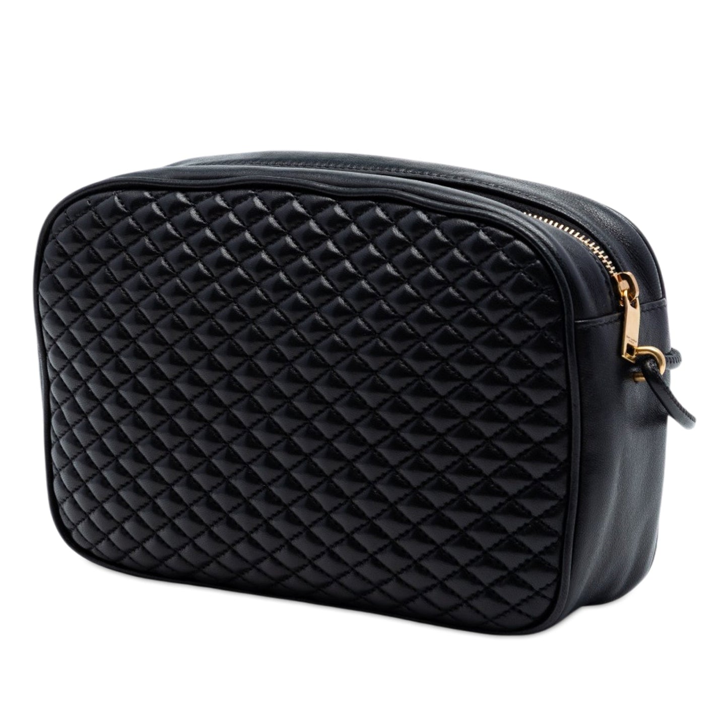 Saint Laurent Quilted Lambskin Victoire Camera Bag