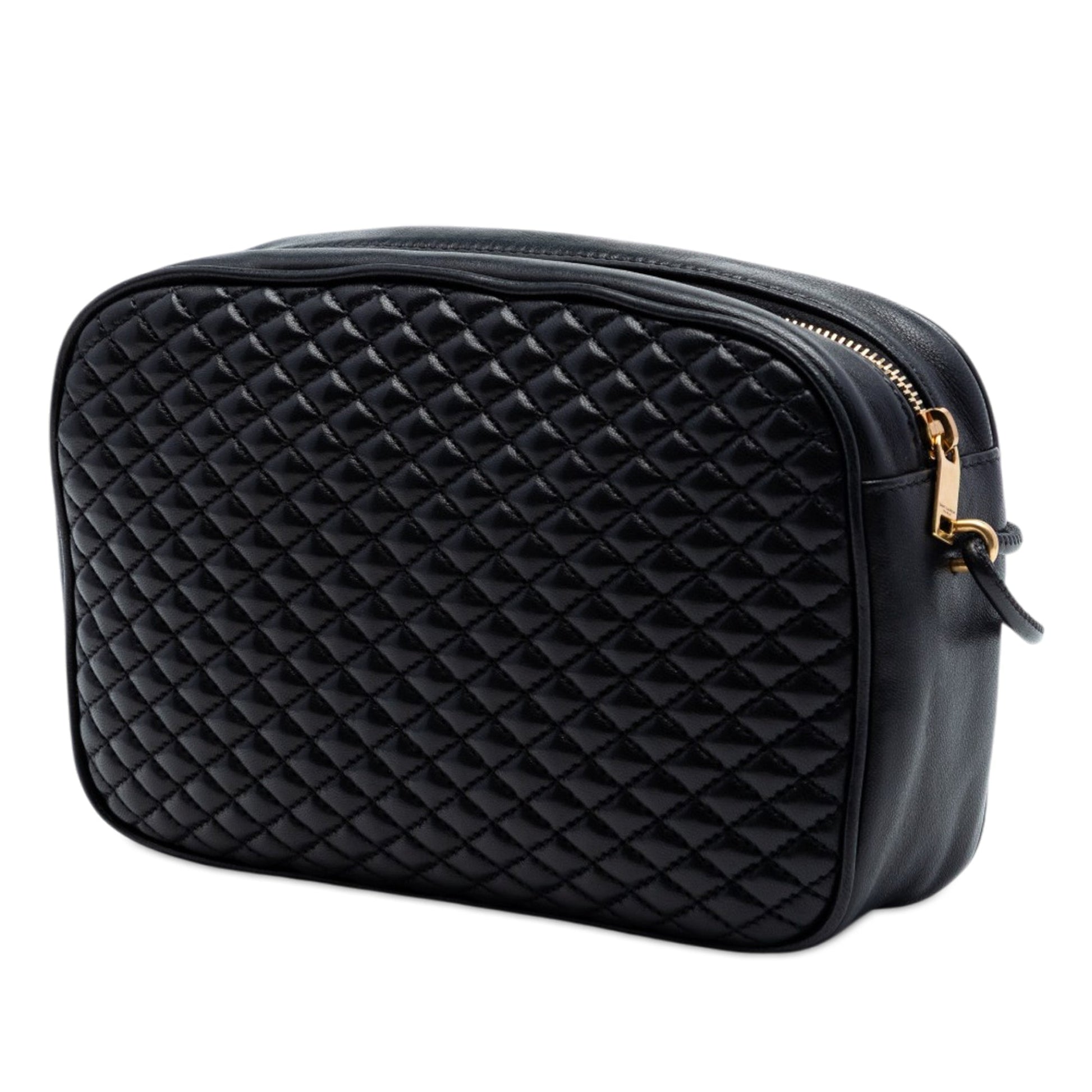 Saint Laurent Quilted Lambskin Victoire Camera Bag