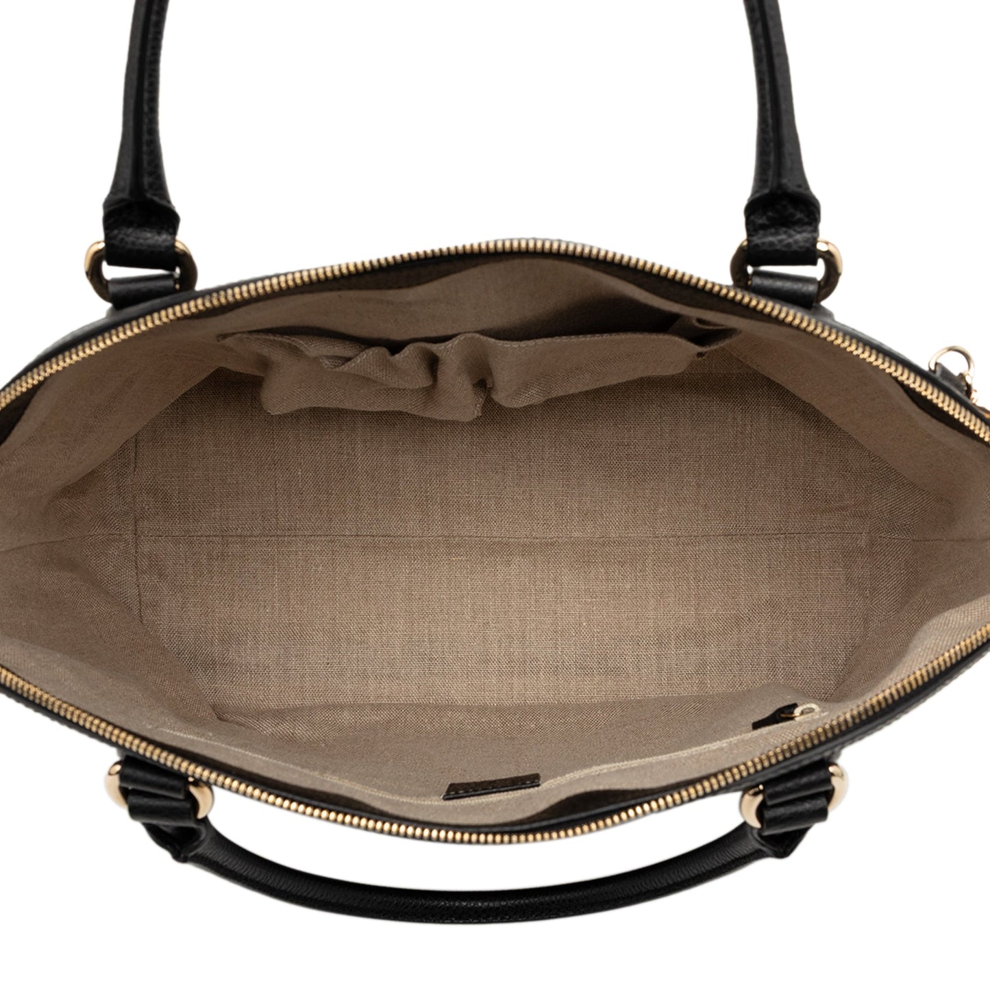 Gucci Large Dollar Calfskin GG Charm Dome Satchel