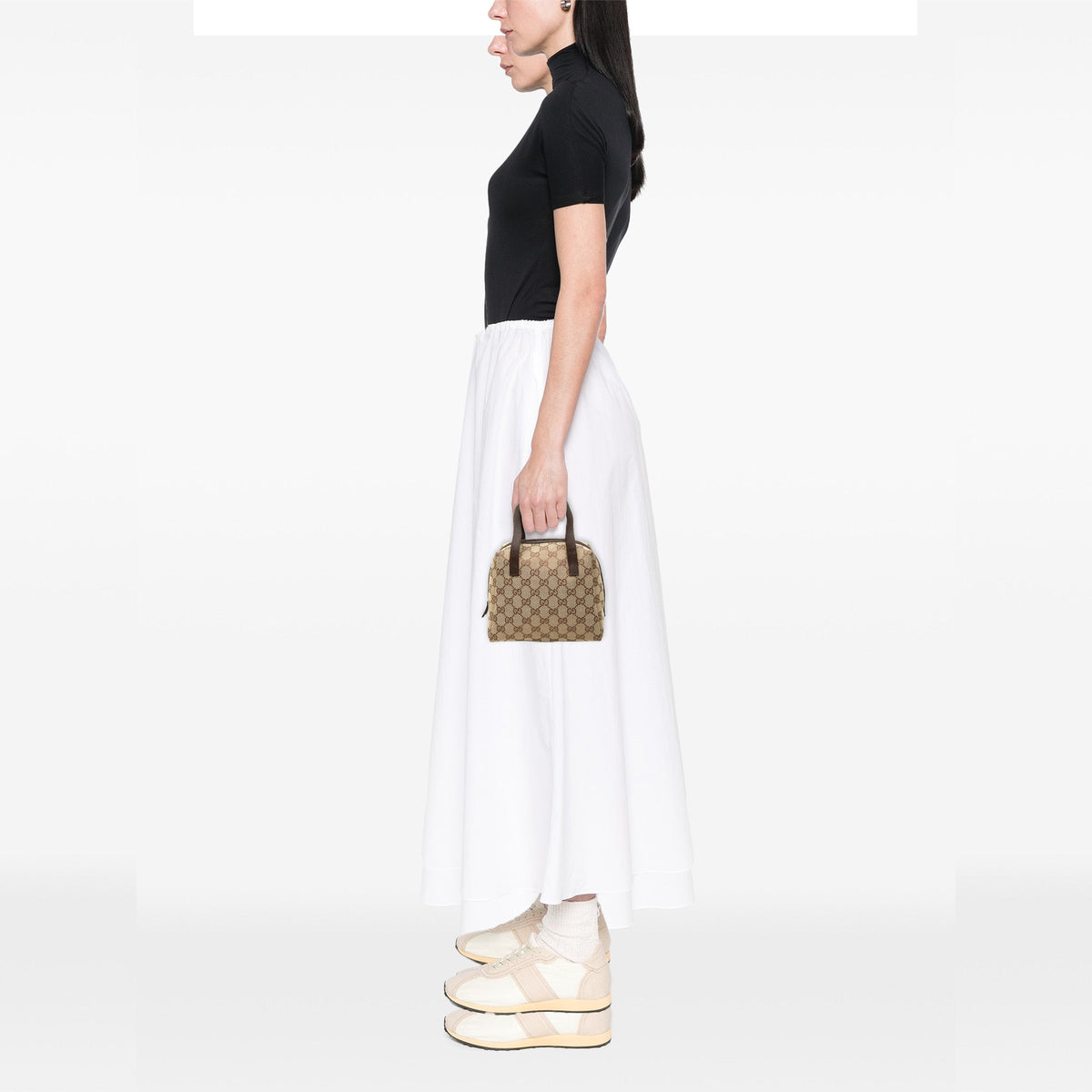 Gucci Mini GG Canvas Balthus Tofu Bag