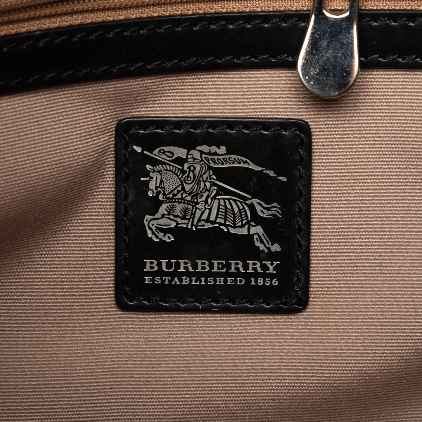 Burberry Supernova Check Coated Canvas Handbag