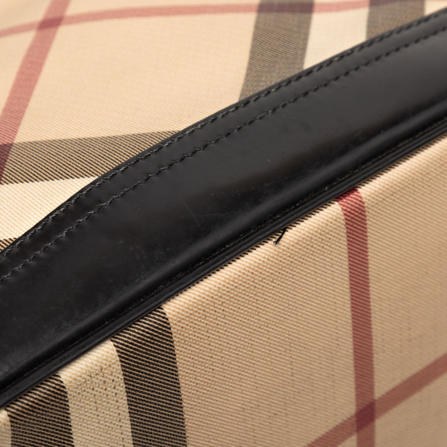 Burberry Supernova Check Coated Canvas Handbag