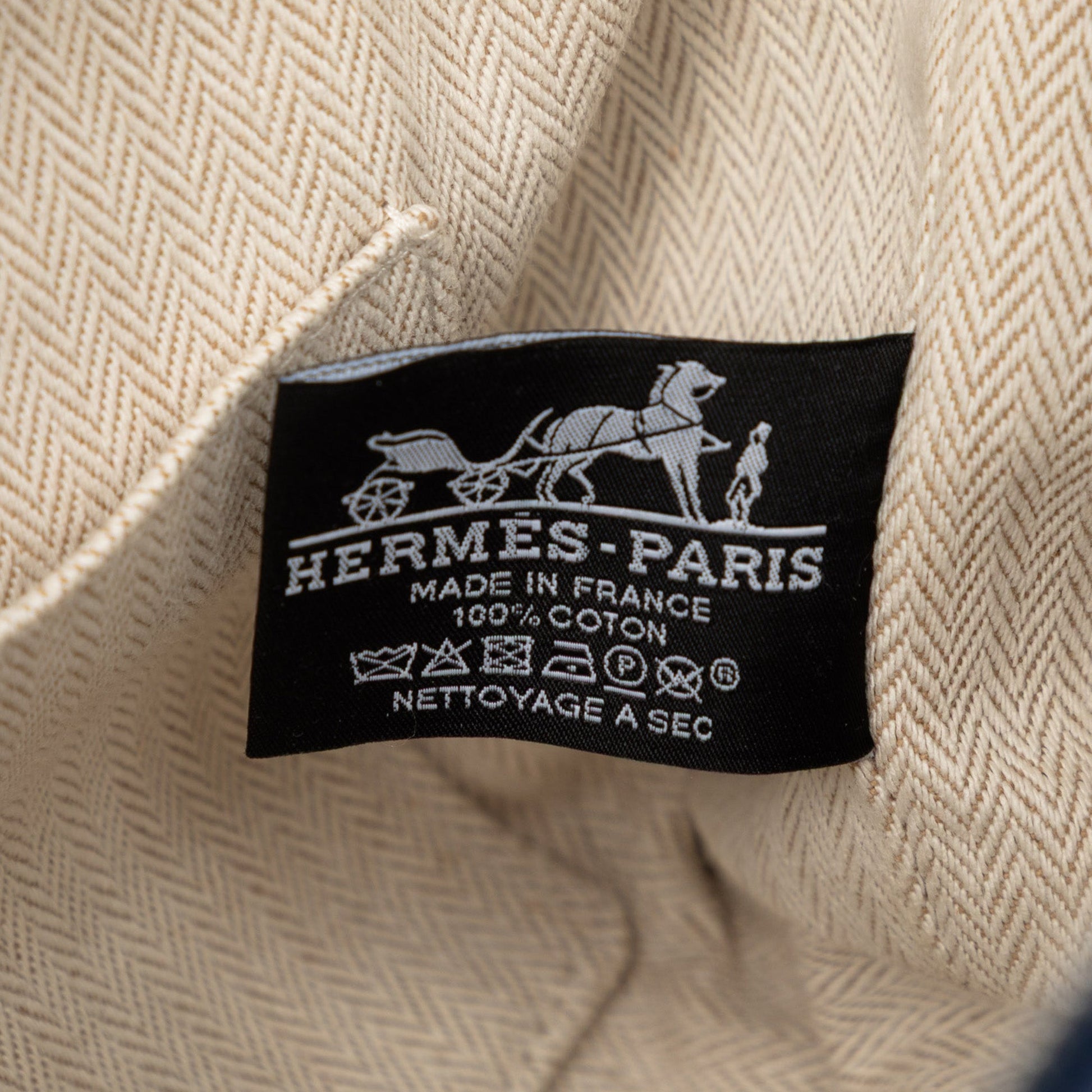 Hermès Small Toile Bride A Brac Case
