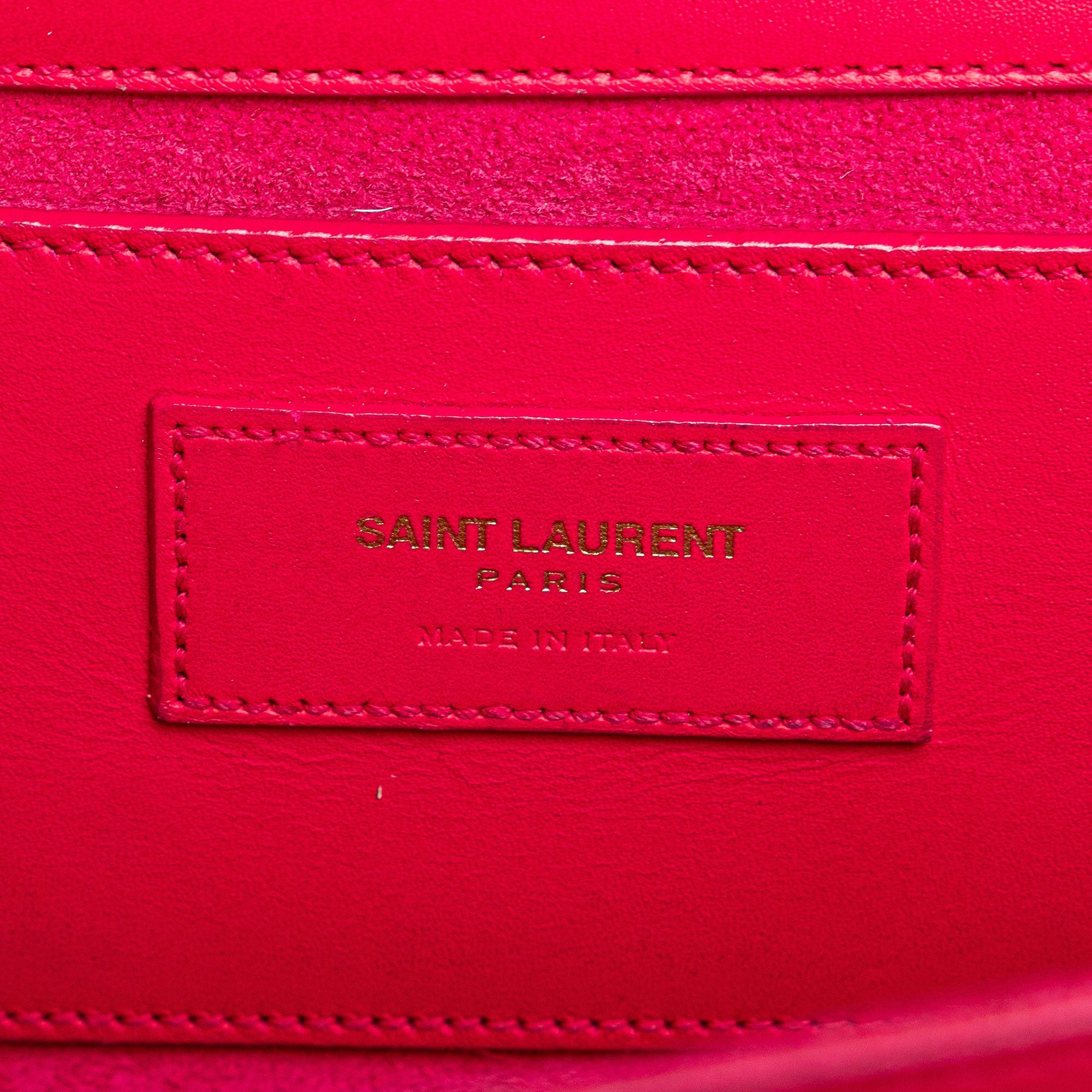 Saint Laurent Medium Smooth Calfskin Classic Monogram Kate Tassel Crossbody