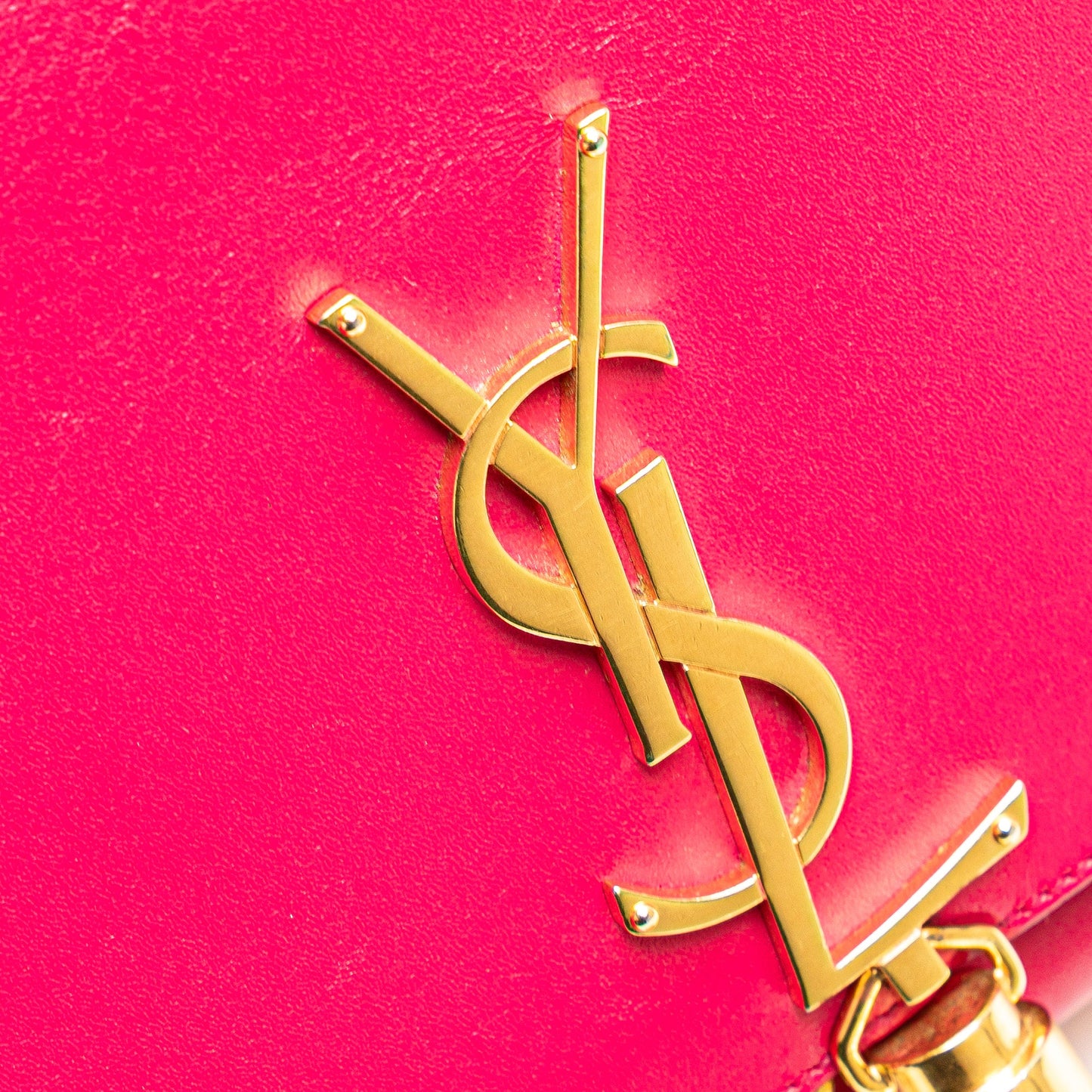 Saint Laurent Medium Smooth Calfskin Classic Monogram Kate Tassel Crossbody