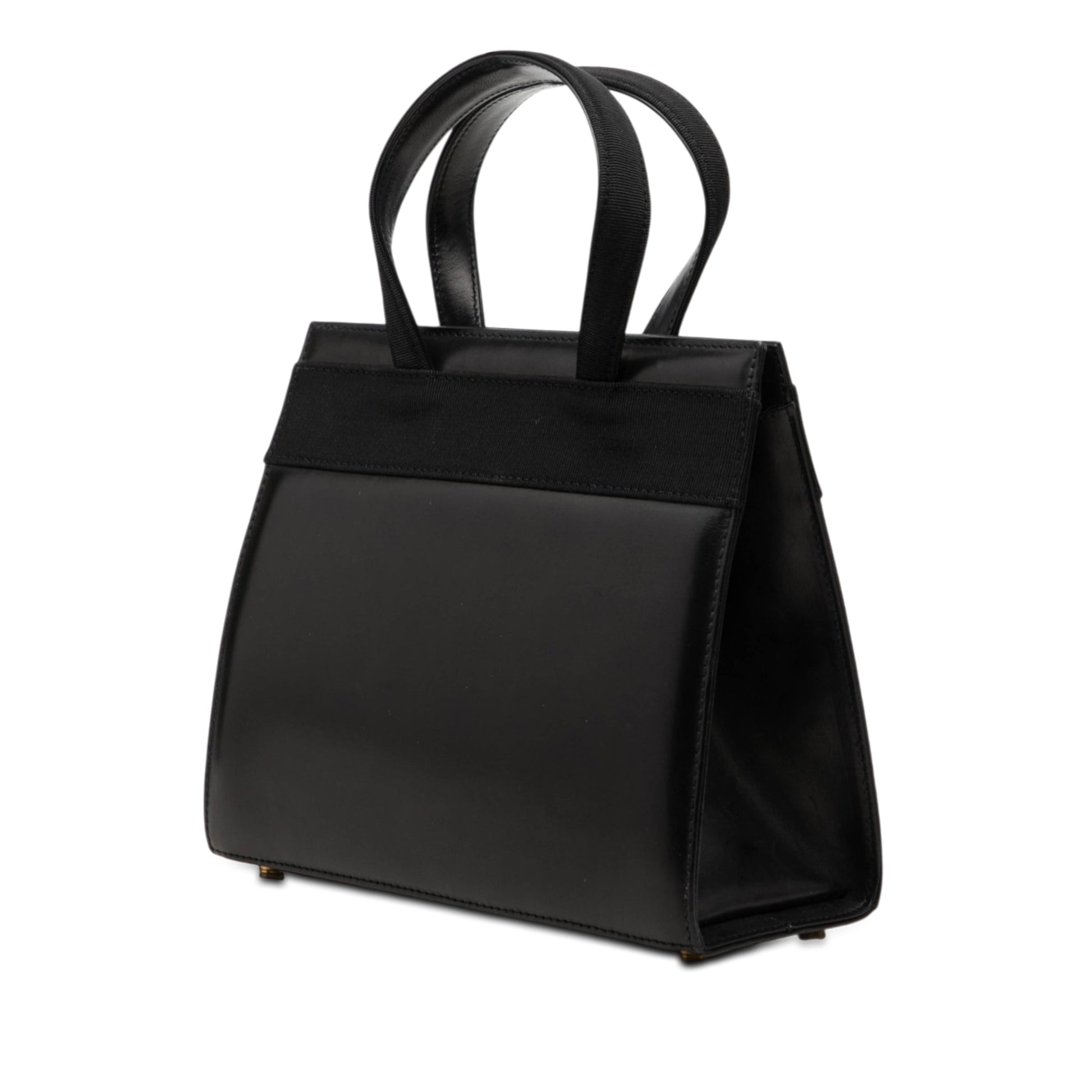 Ferragamo Leather Vara Bow Satchel