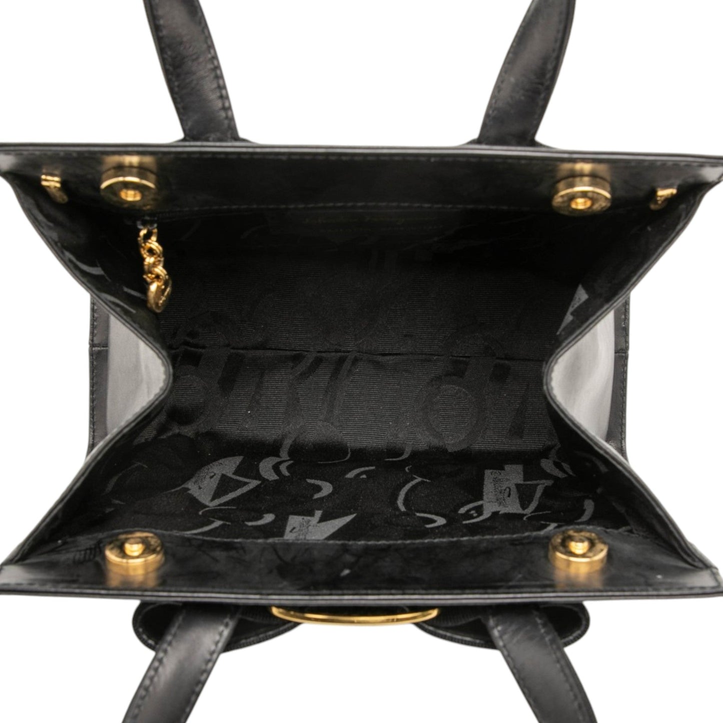 Ferragamo Leather Vara Bow Satchel