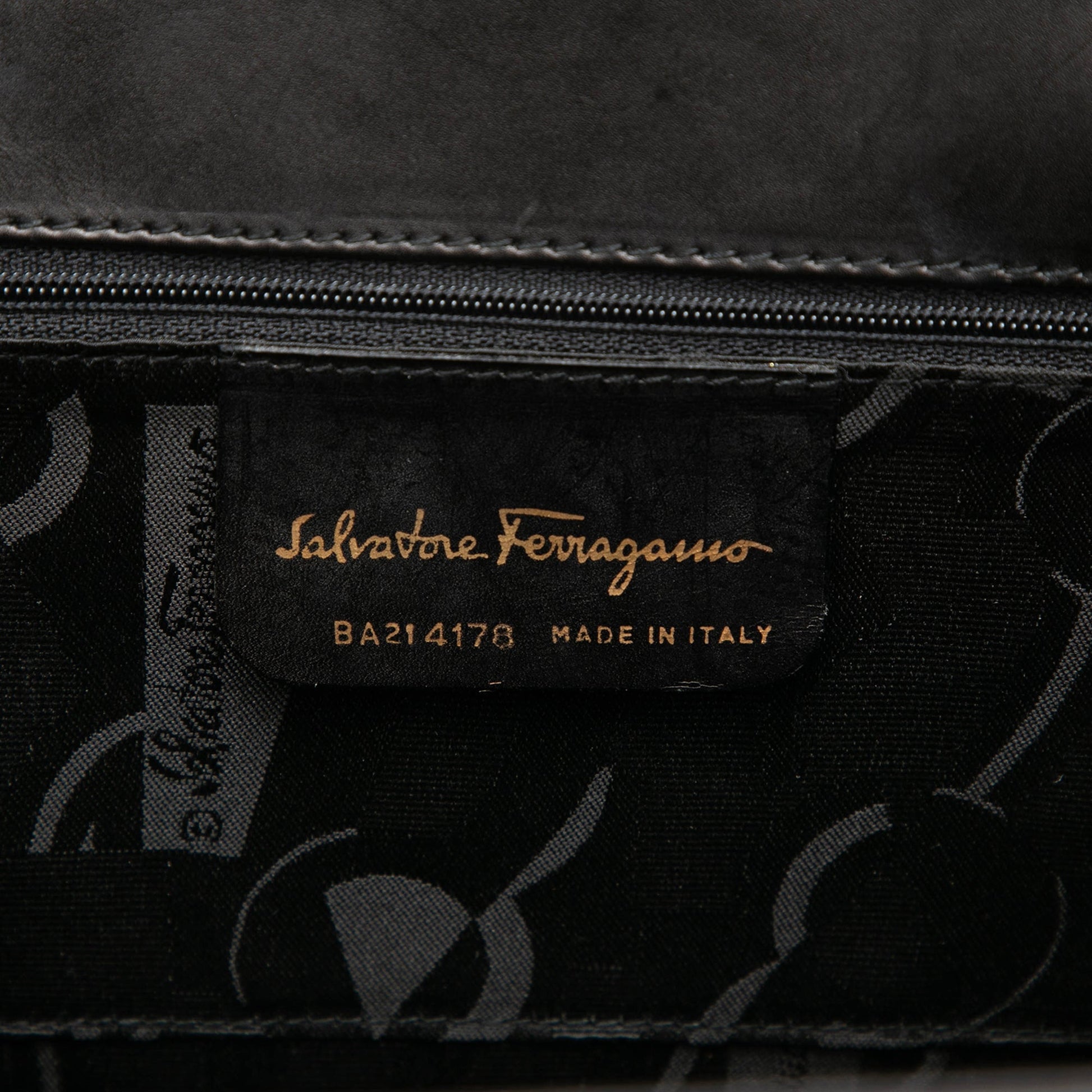 Ferragamo Leather Vara Bow Satchel