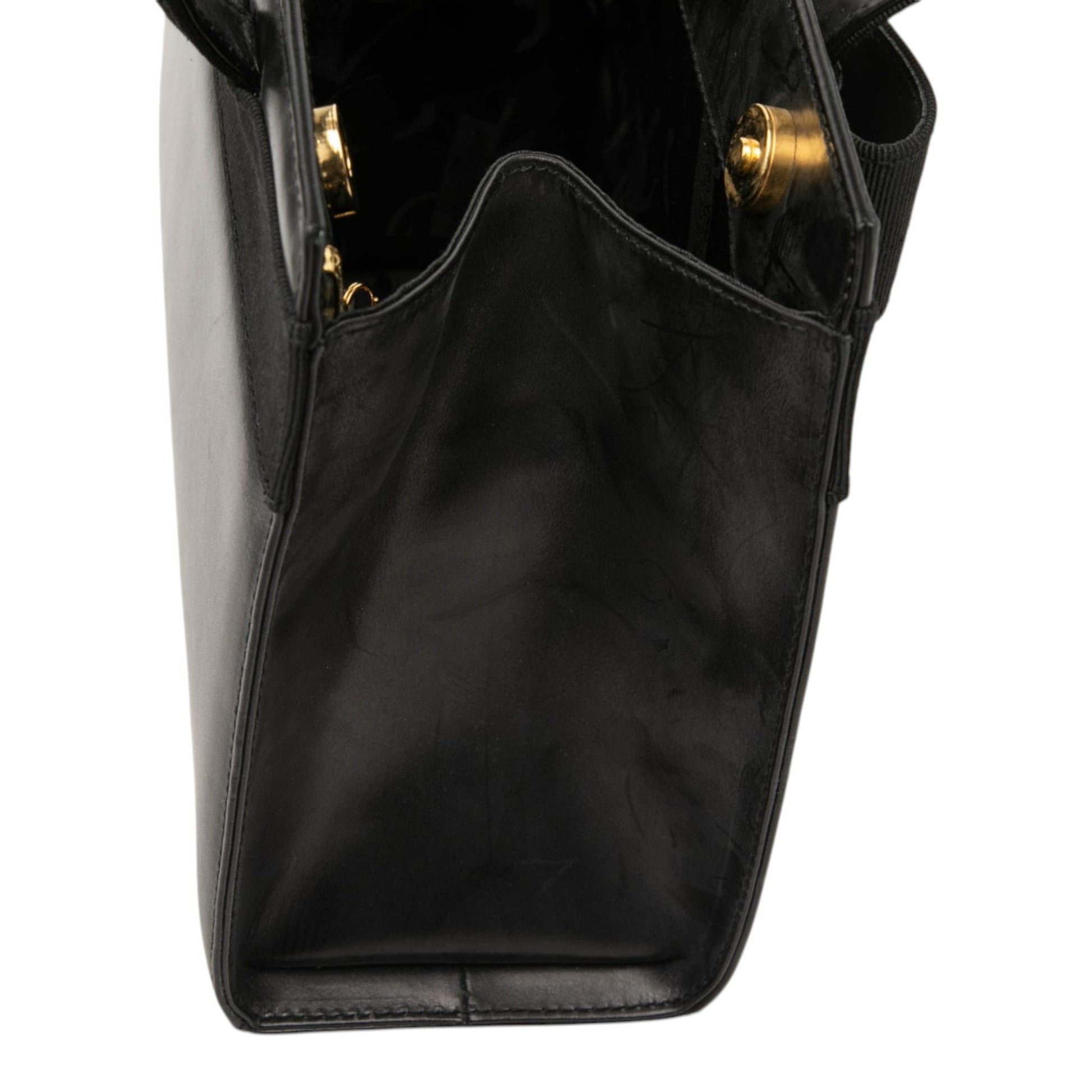 Ferragamo Leather Vara Bow Satchel