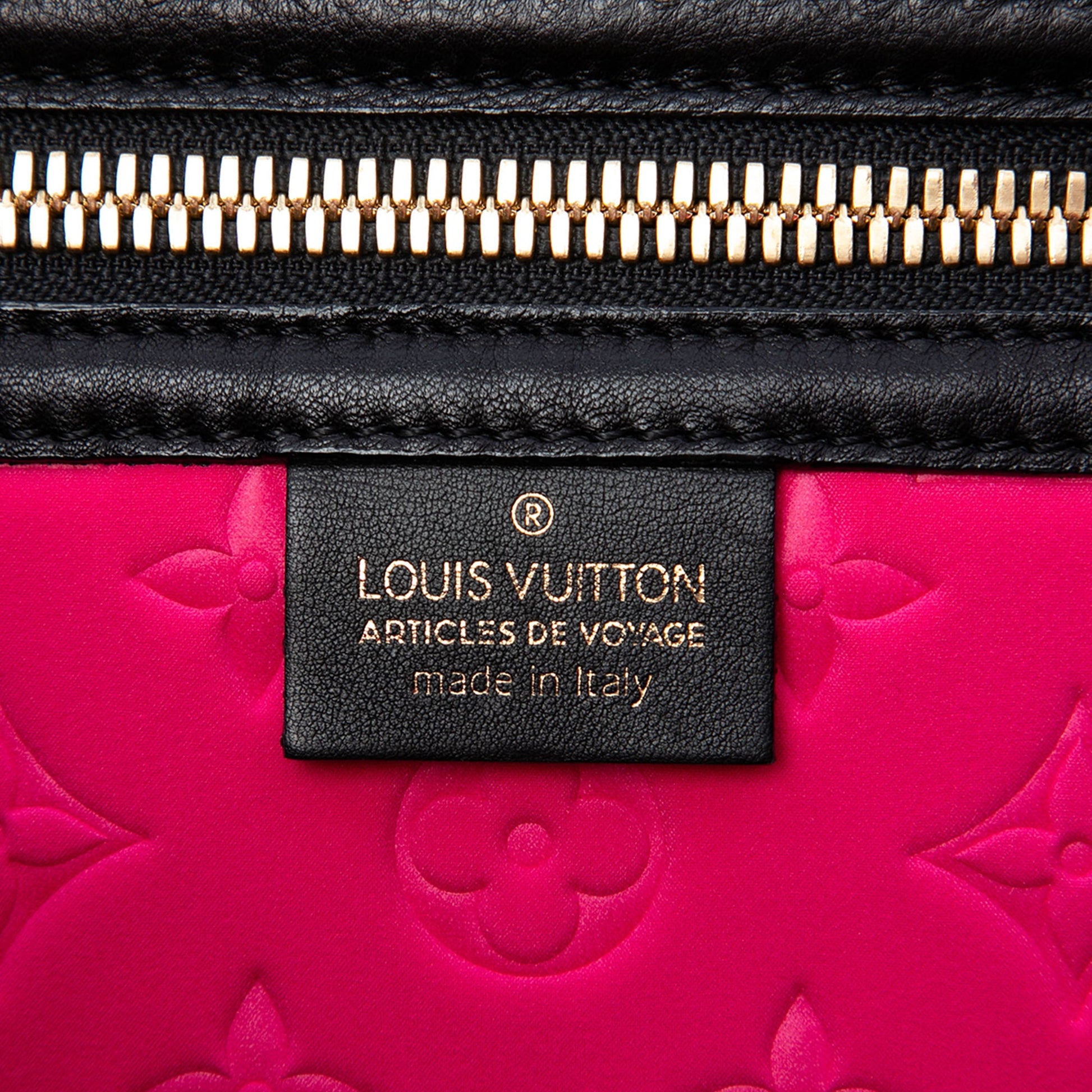 Louis Vuitton Monogram Embossed Neoprene Scuba MM