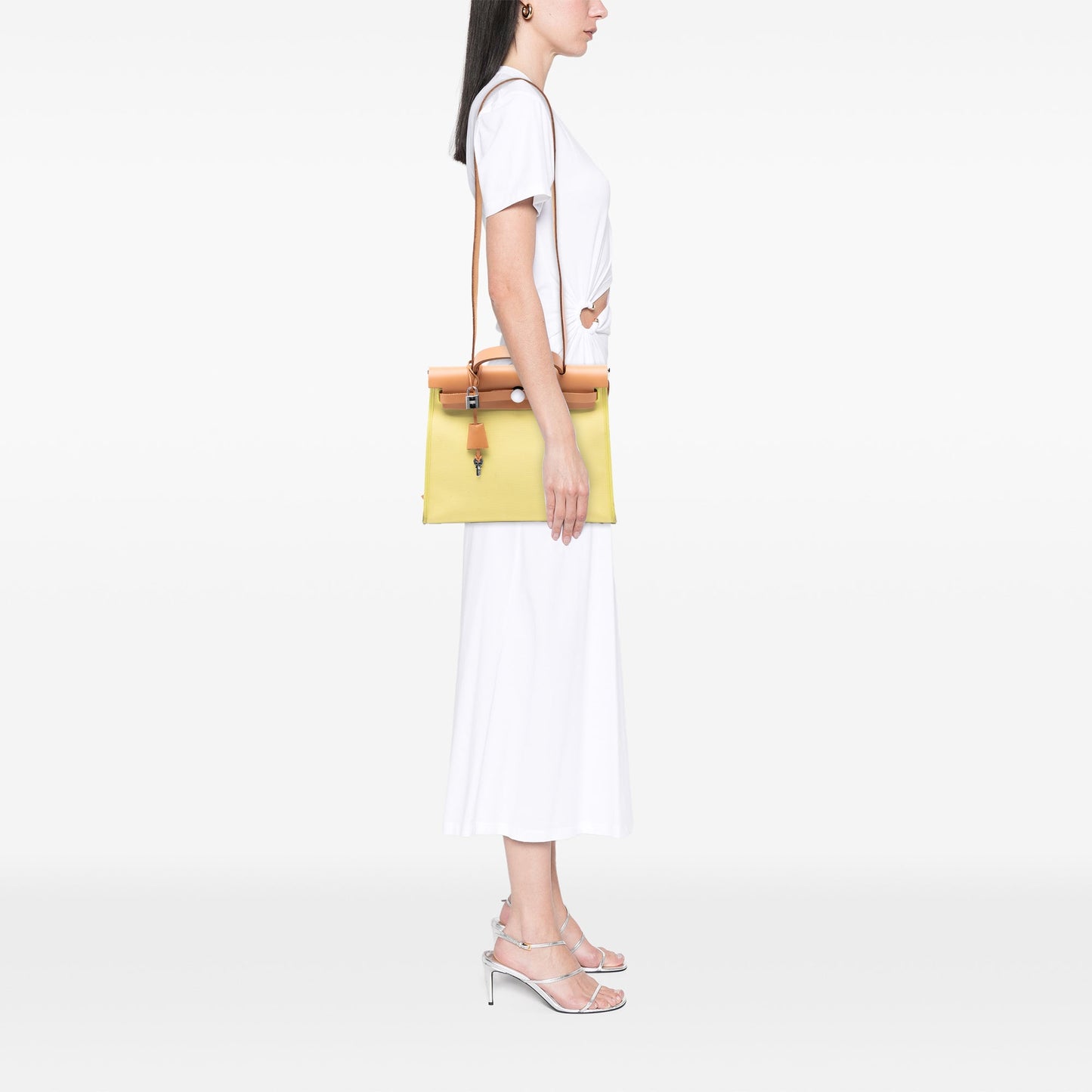 Hermès Toile Herbag Zip 31