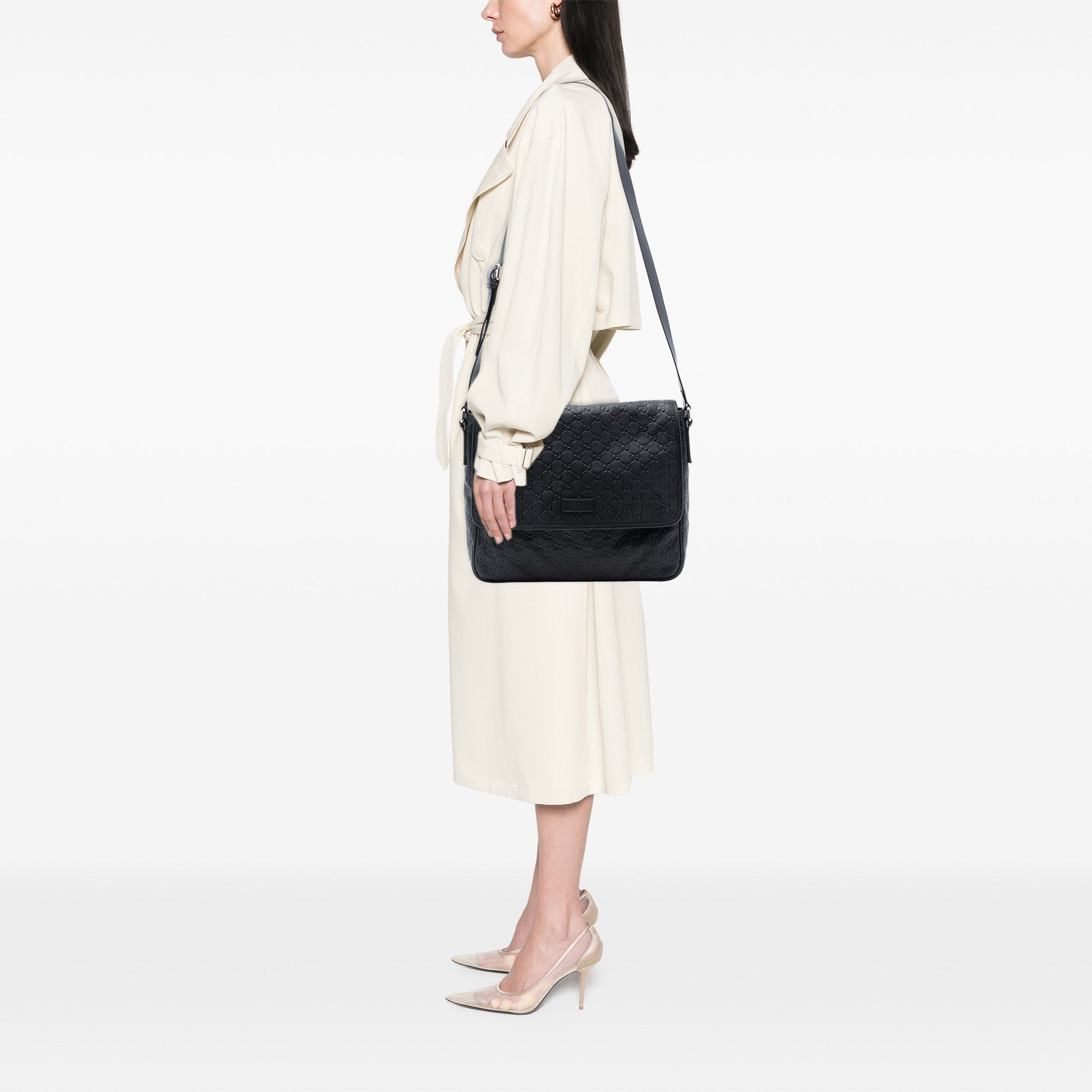 Gucci Guccissima Messenger Bag