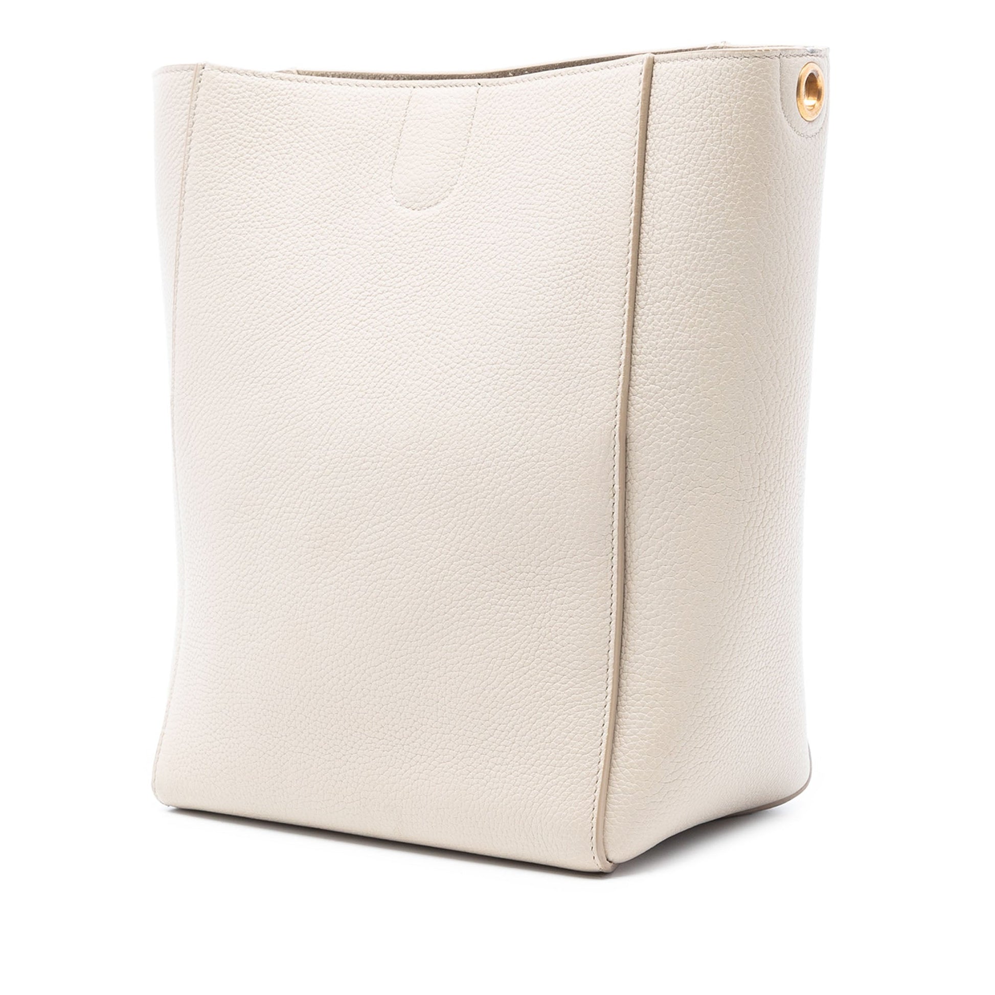 Celine Small Soft Grained Calfskin Seau Sangle Bucket Bag
