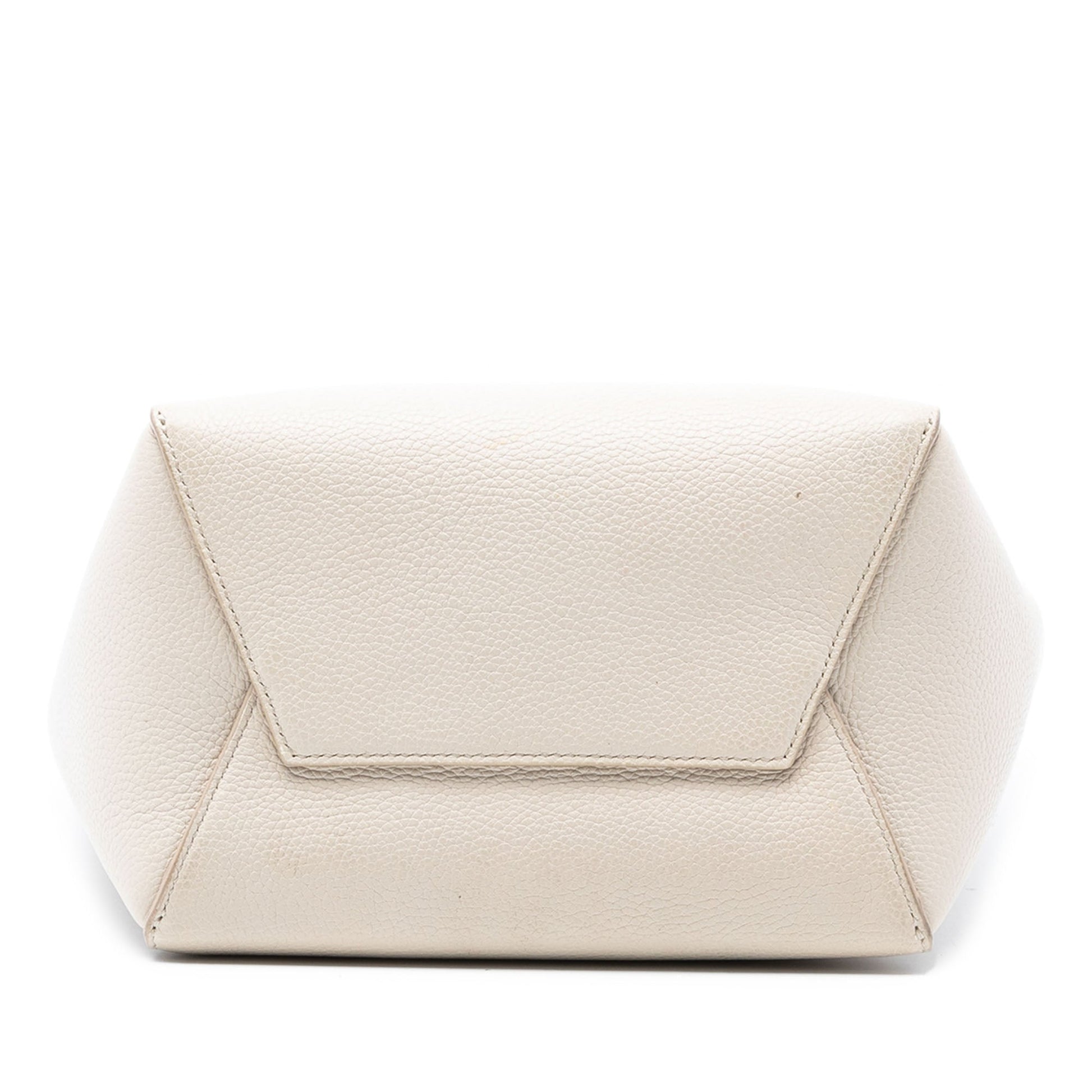Celine Small Soft Grained Calfskin Seau Sangle Bucket Bag