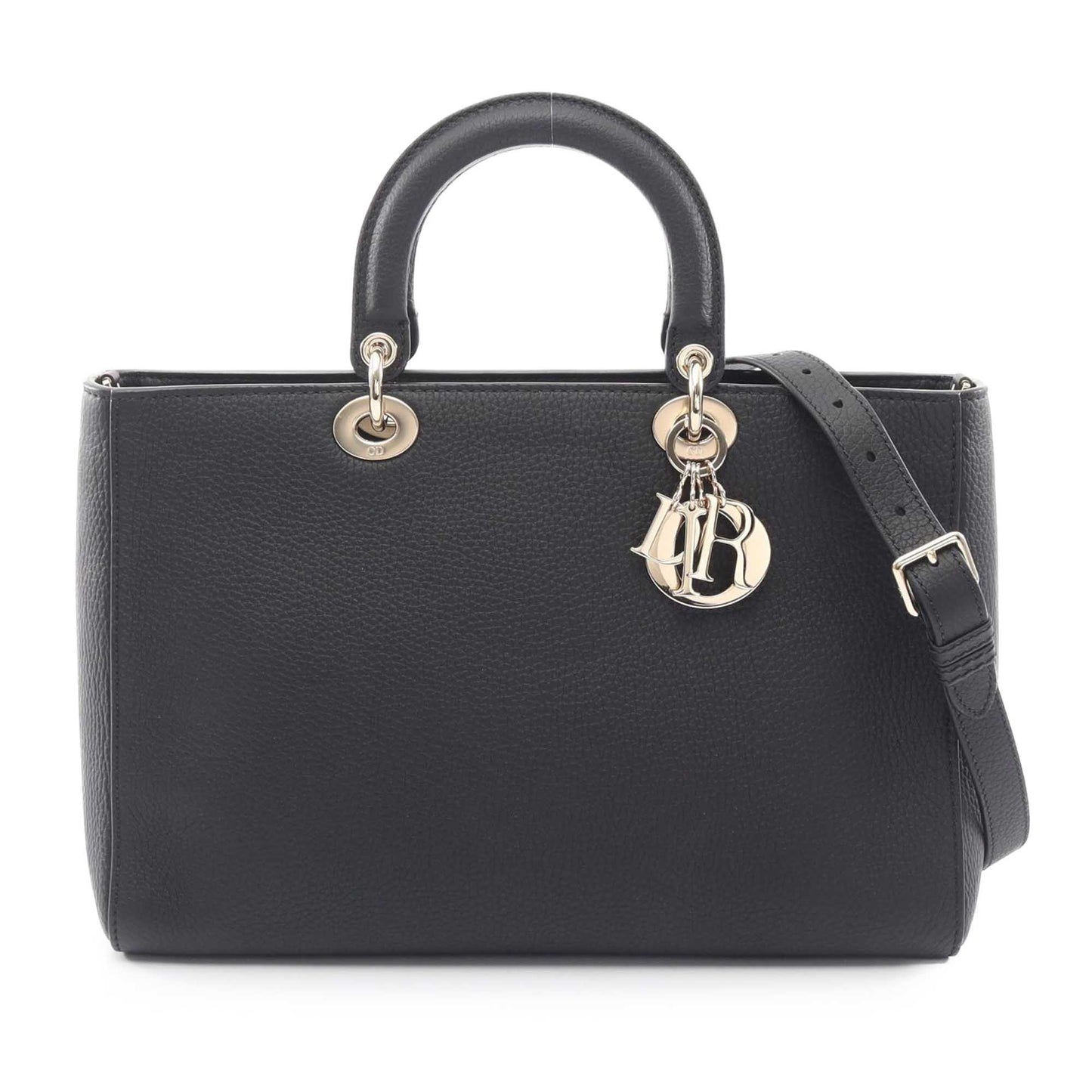 Dior Large Grained Calfskin Lady D Sire
