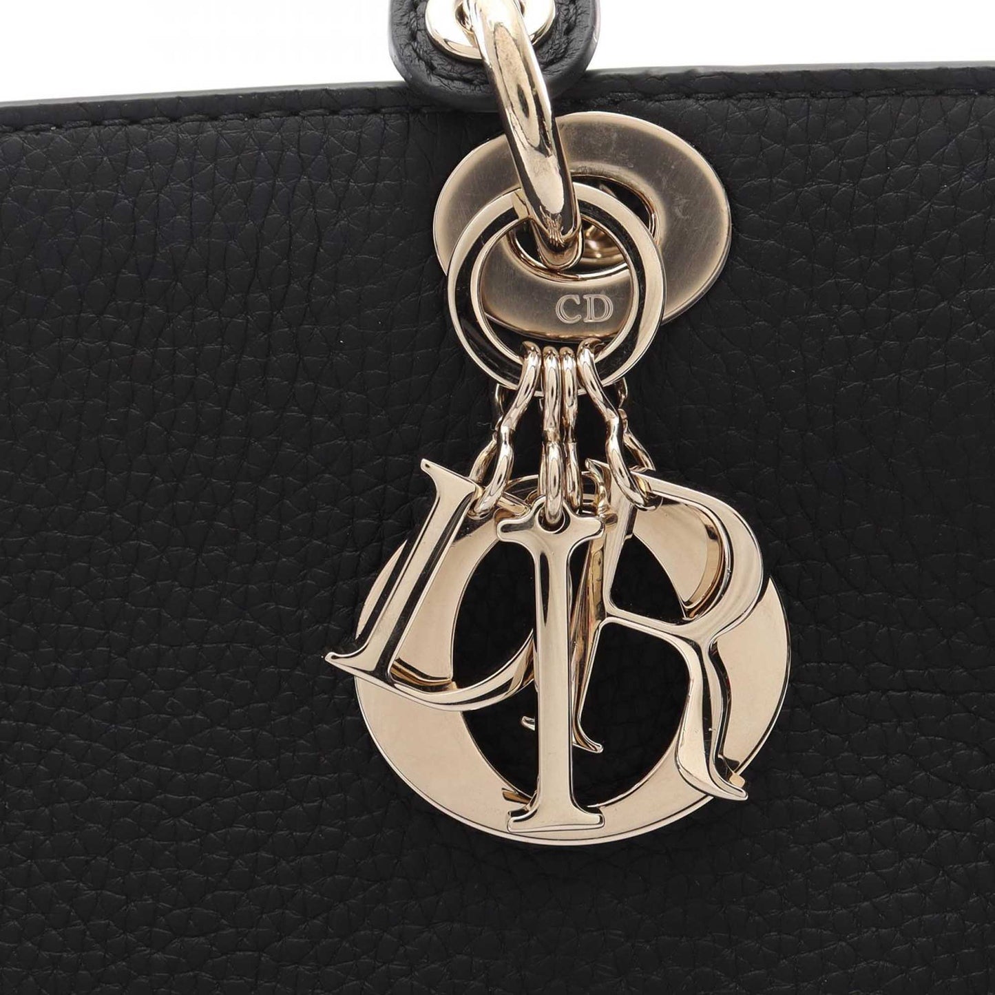 Dior Large Grained Calfskin Lady D Sire